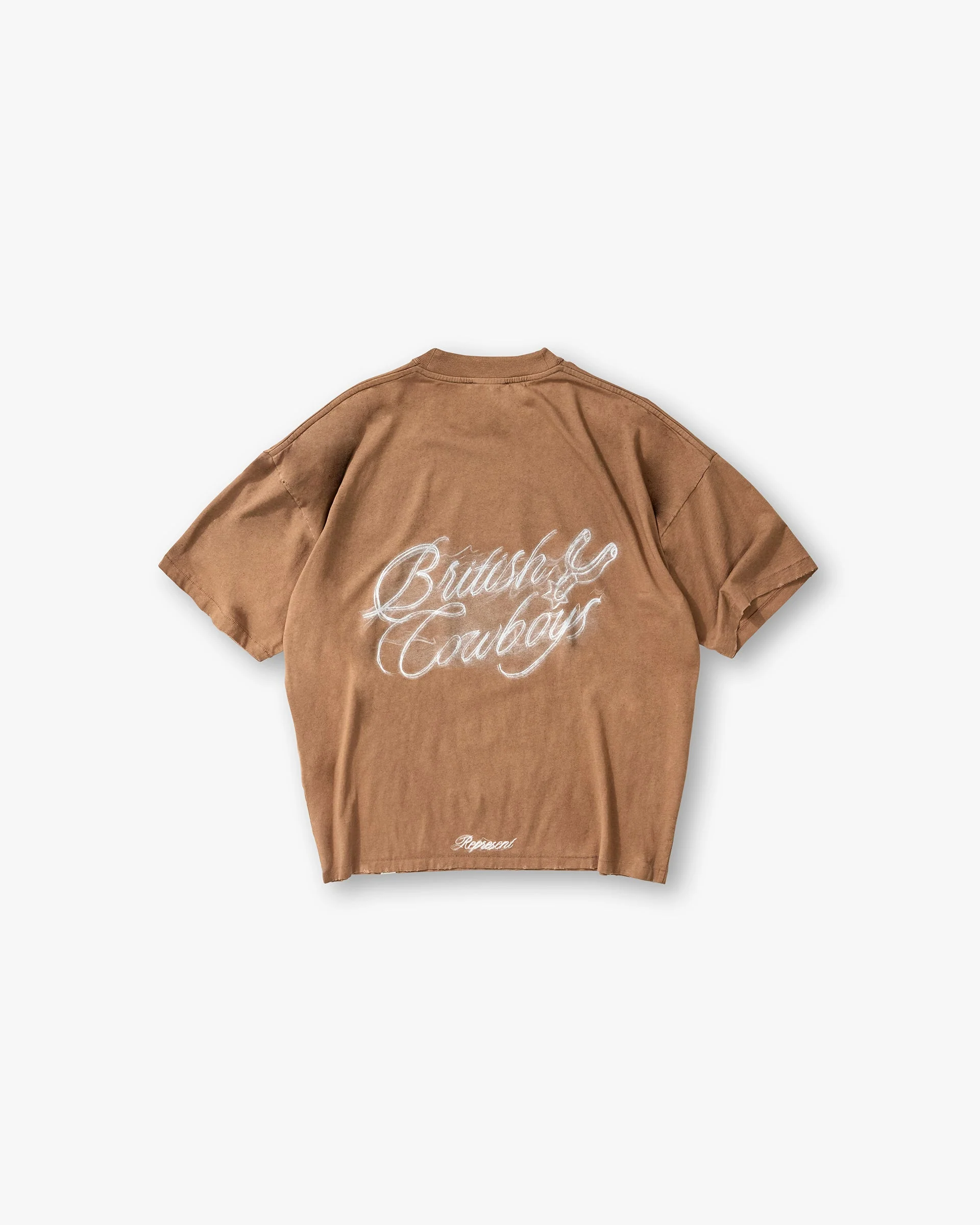 British Cowboys T-Shirt - Dusty Brown - Image 2