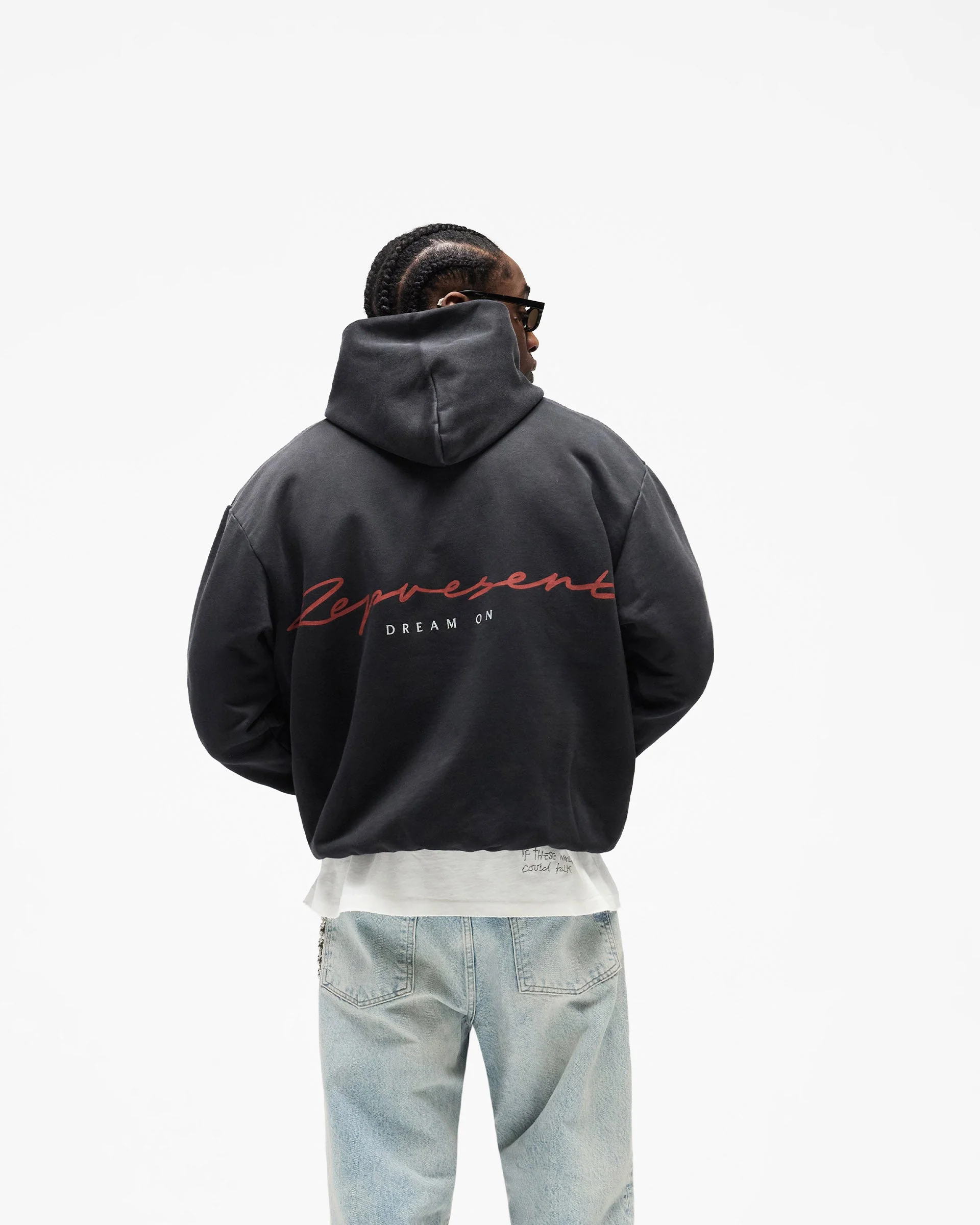 Chrome Flight Hoodie - Stained Black - Image 5