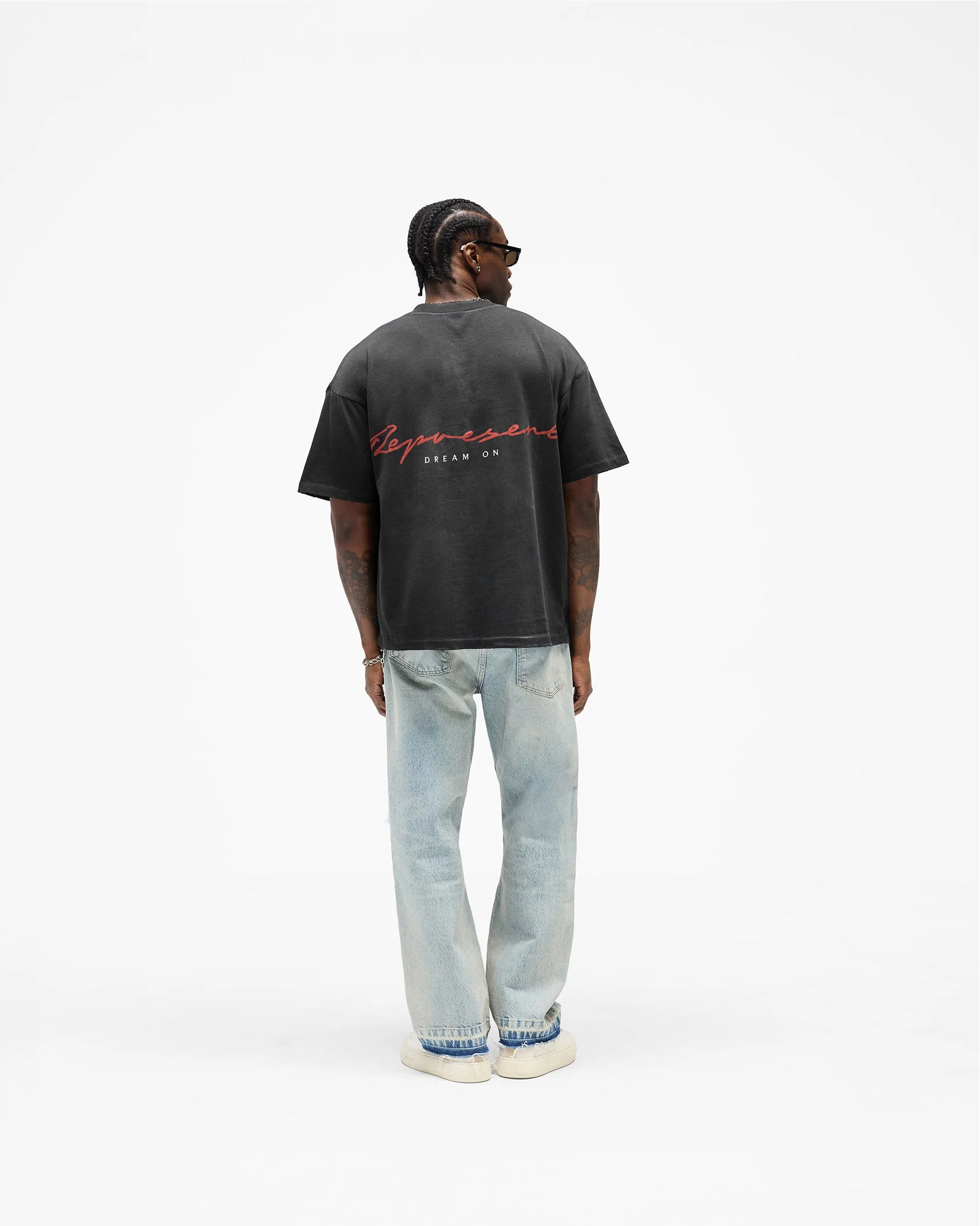 Chrome Flight T-Shirt - Stained Black - Image 9