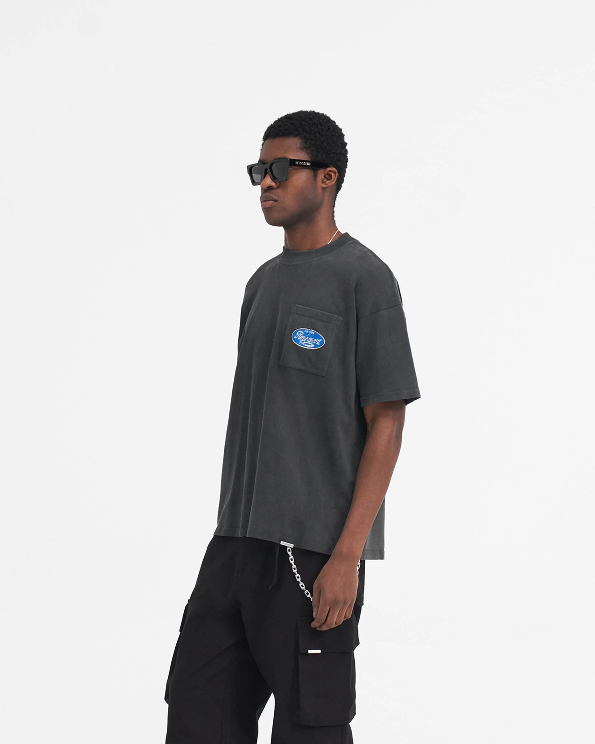 Classic Parts T-Shirt - Aged Black - Image 4