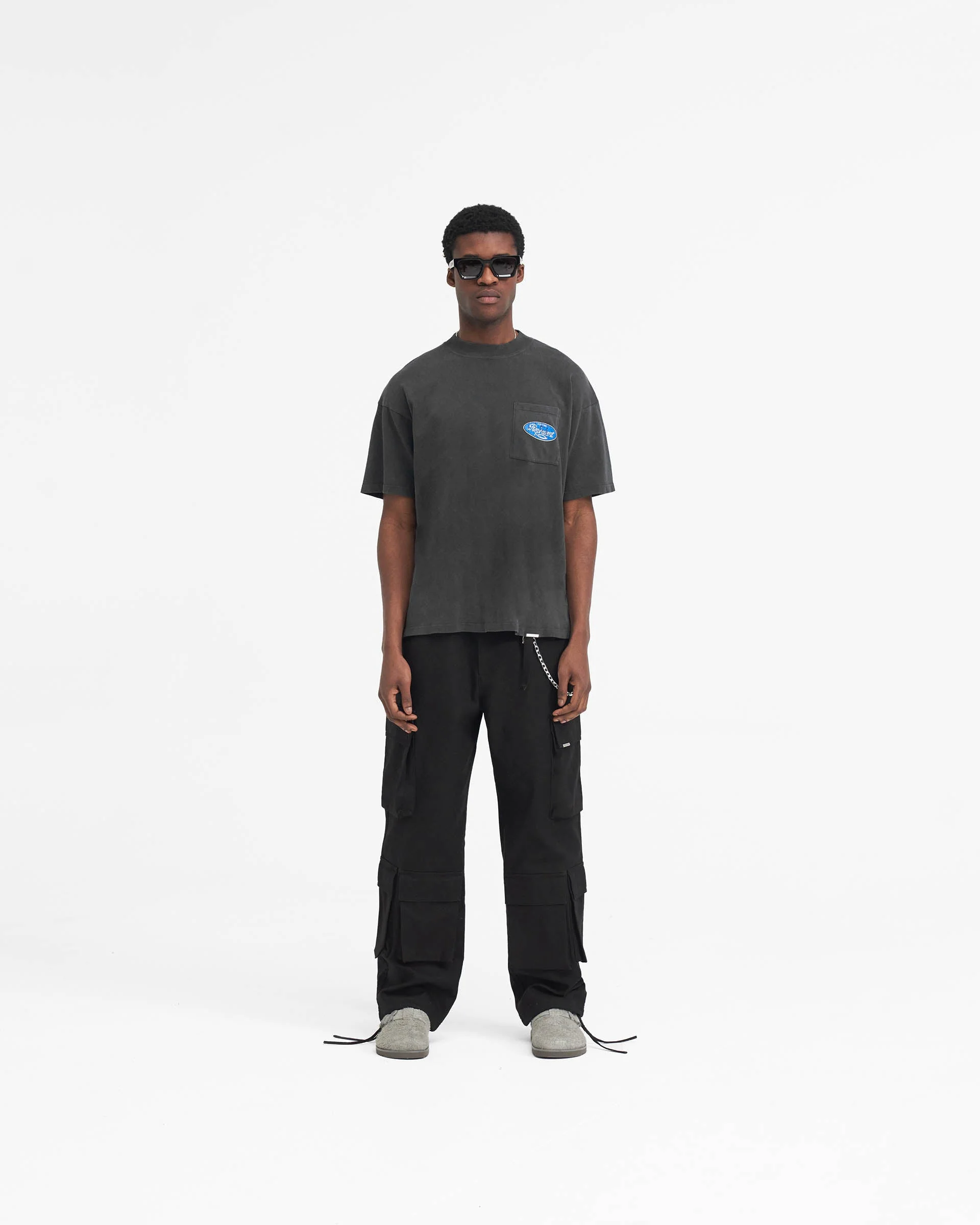 Classic Parts T-Shirt - Aged Black - Image 8