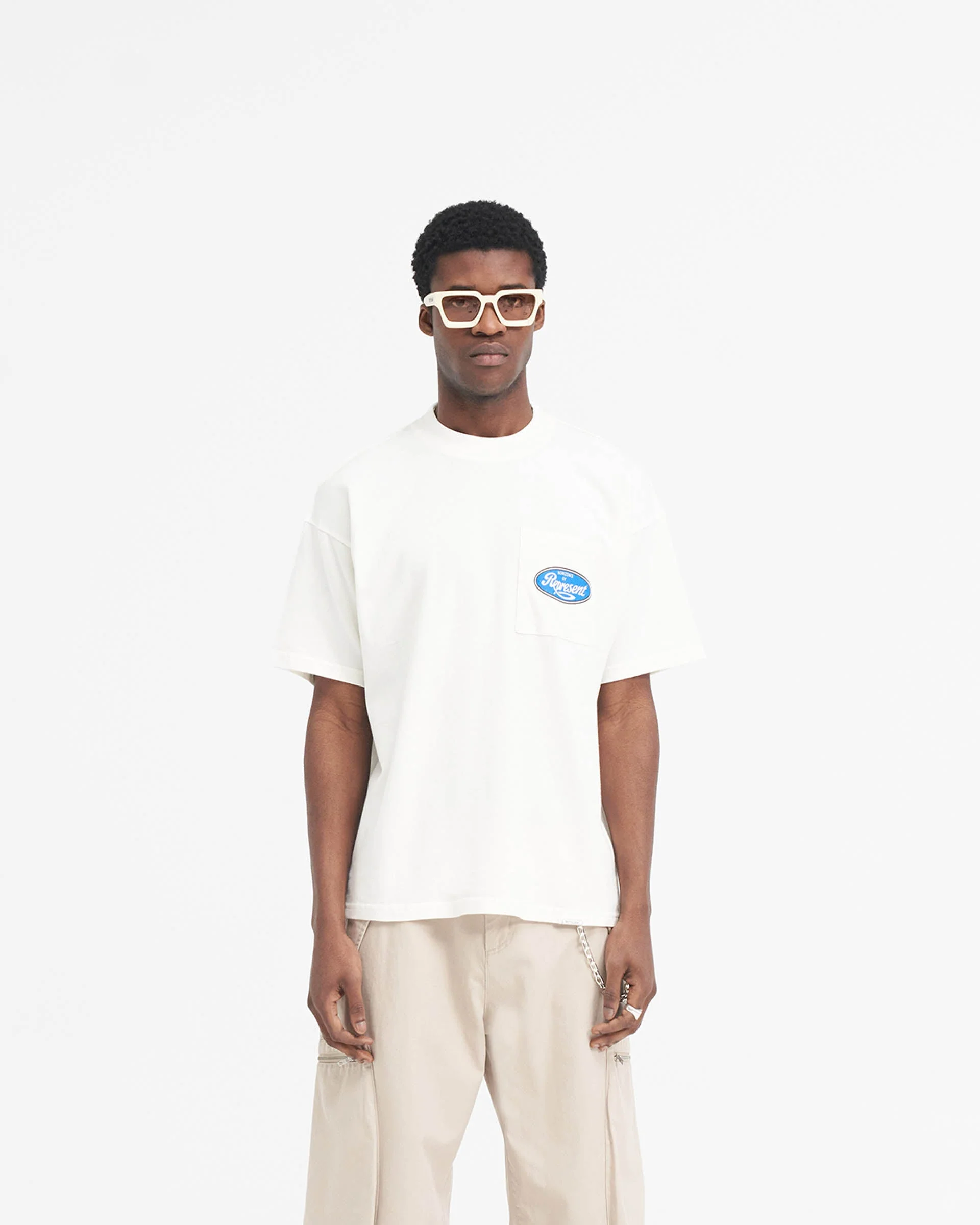 Classic Parts T-Shirt - Flat White - Image 3