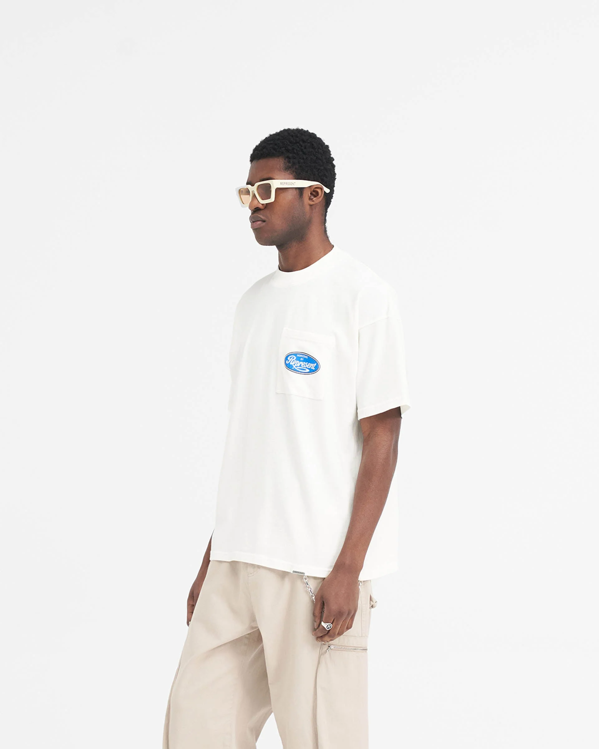 Classic Parts T-Shirt - Flat White - Image 4