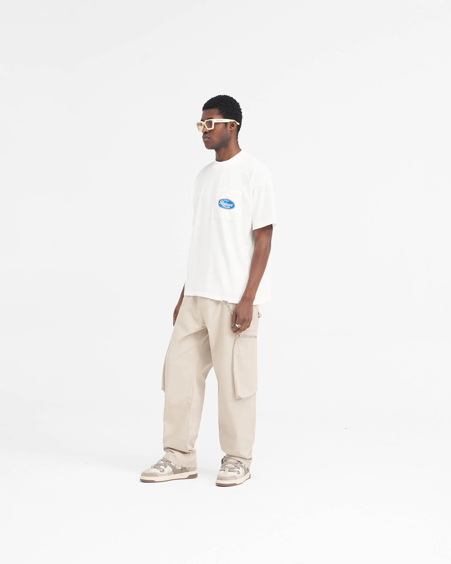 Classic Parts T-Shirt - Flat White - Image 7