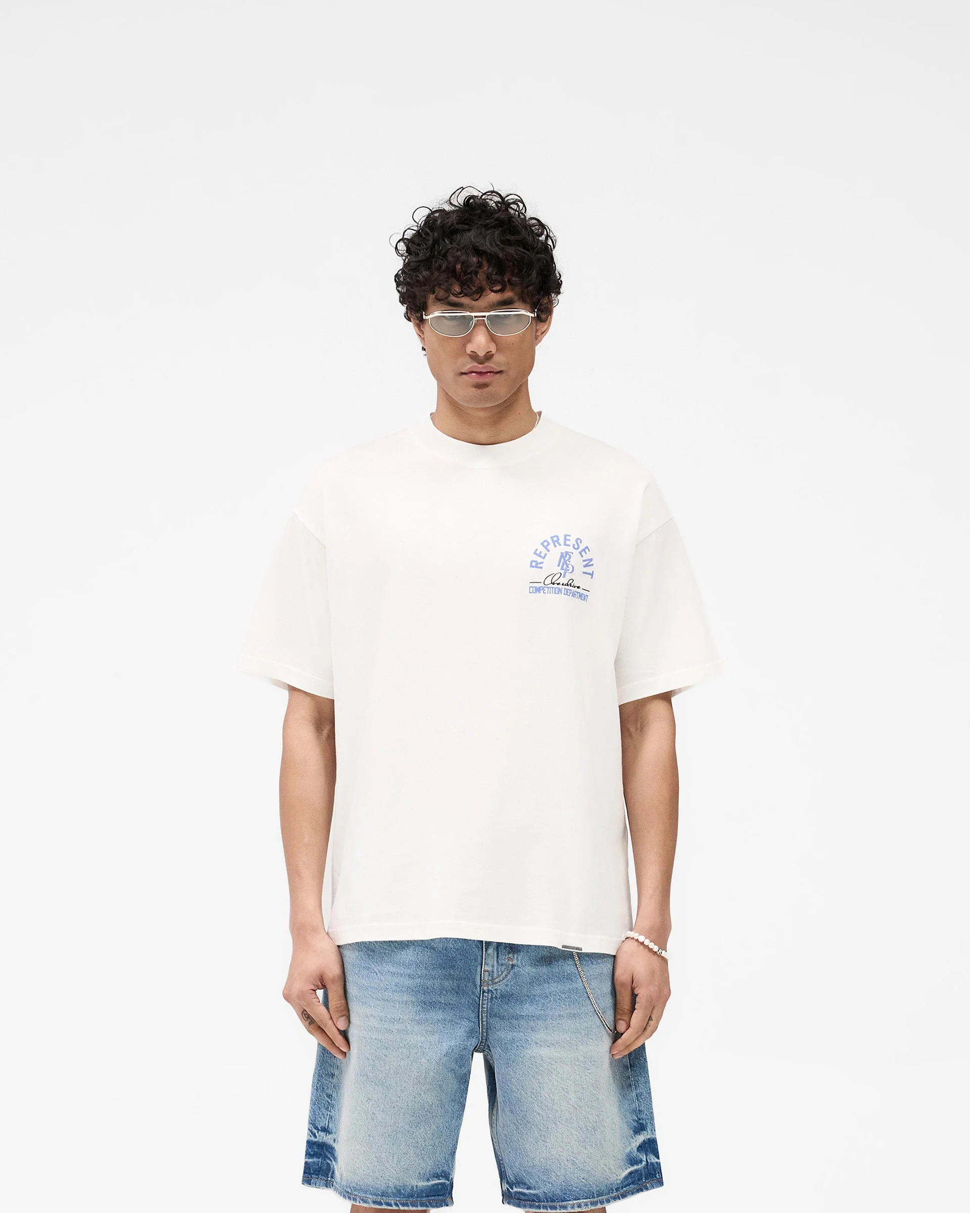 Competition Department T-Shirt - Flat White - Image 3