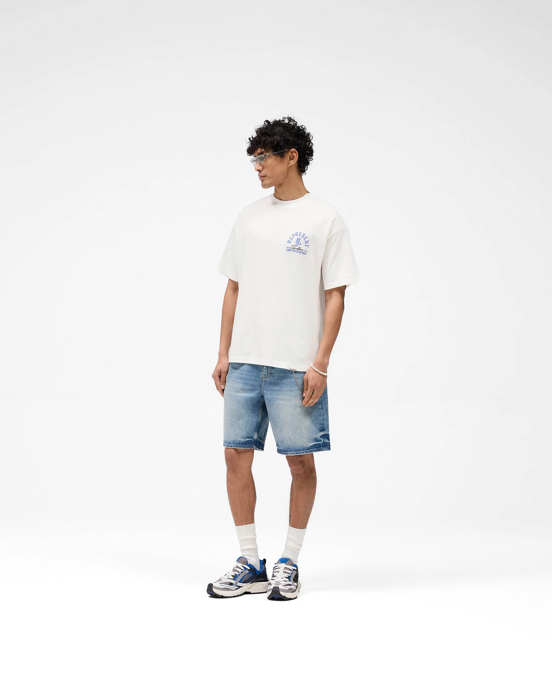 Competition Department T-Shirt - Flat White - Image 6