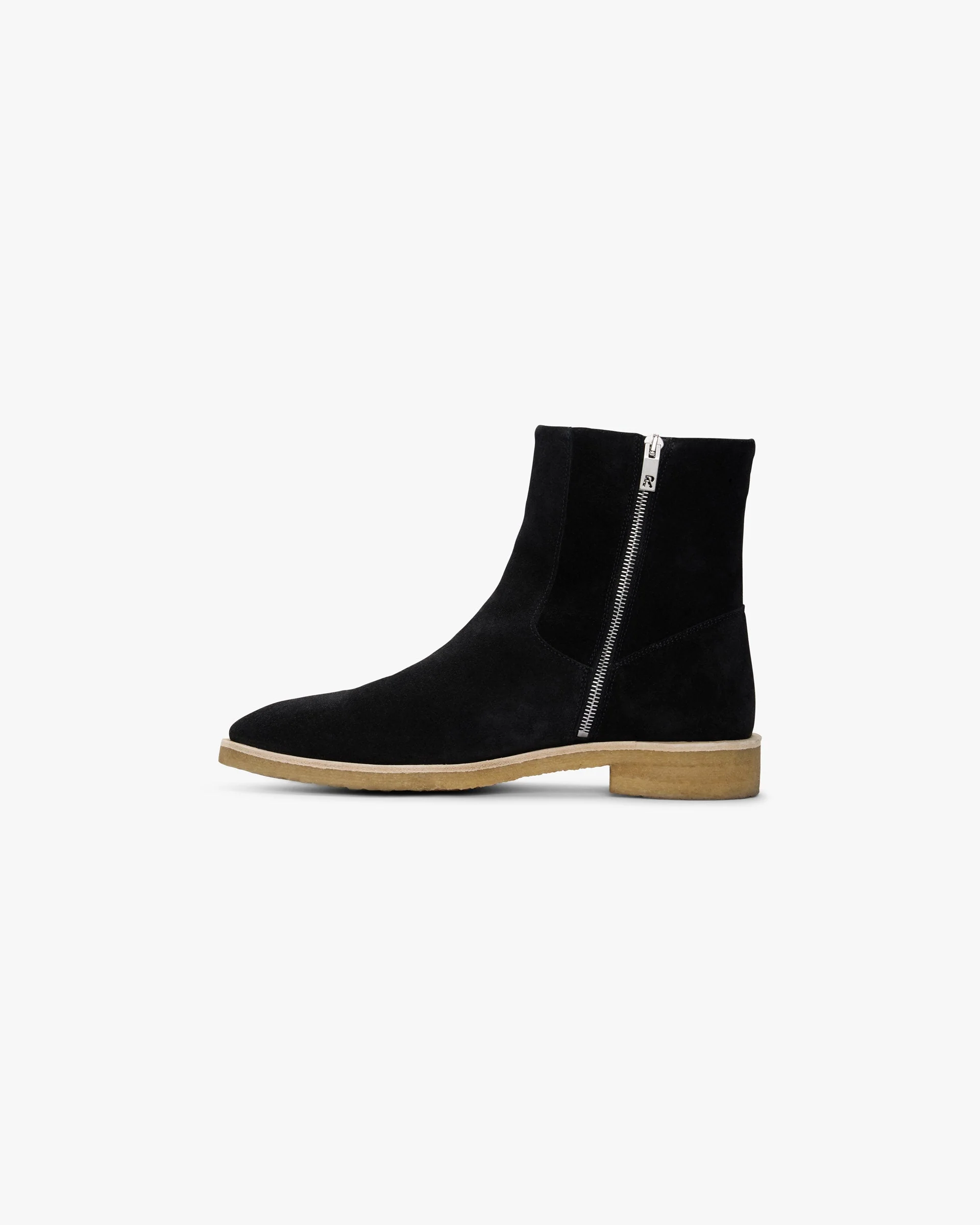 Crepe Chelsea Boot - Black - Image 3