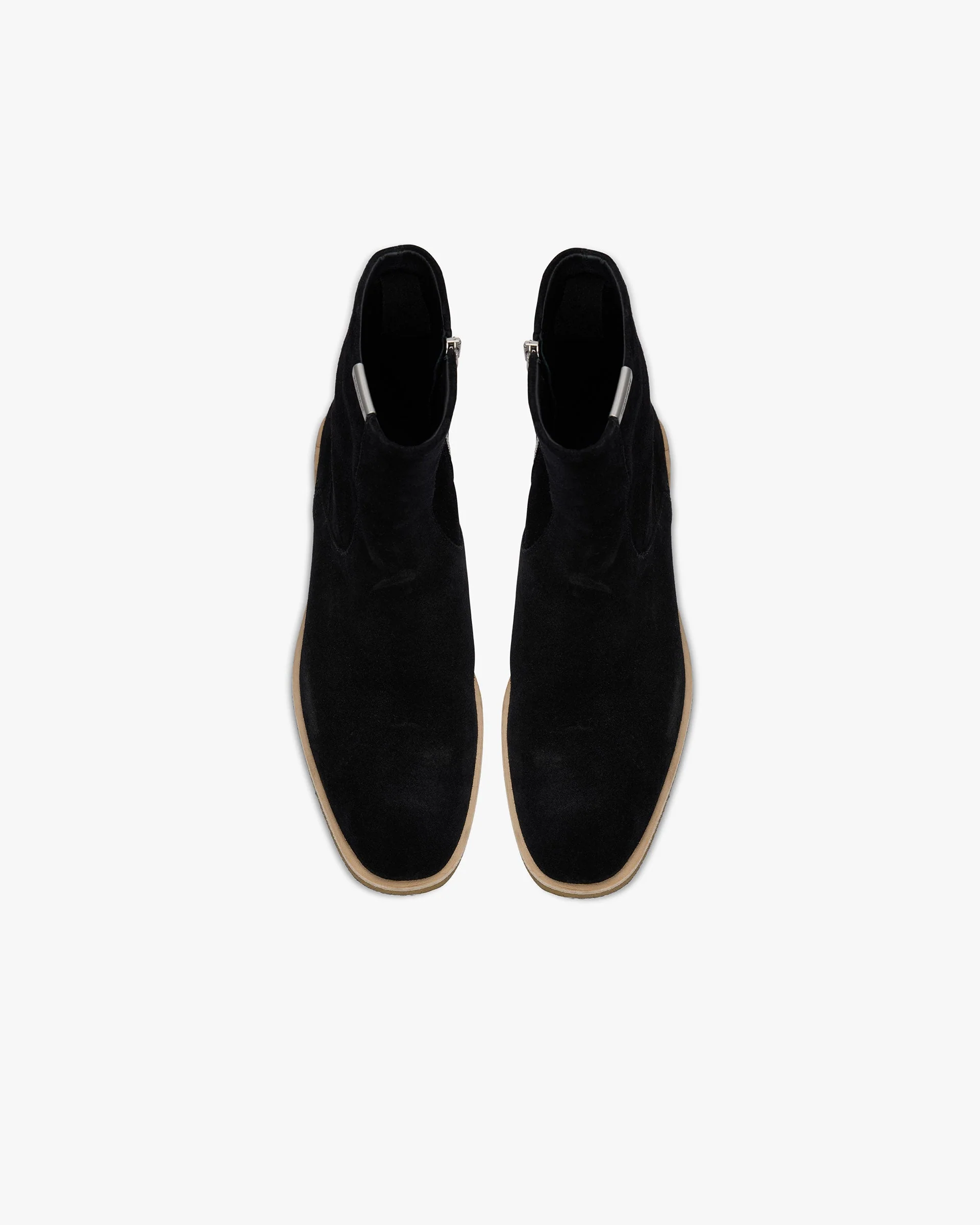 Crepe Chelsea Boot - Black - Image 5