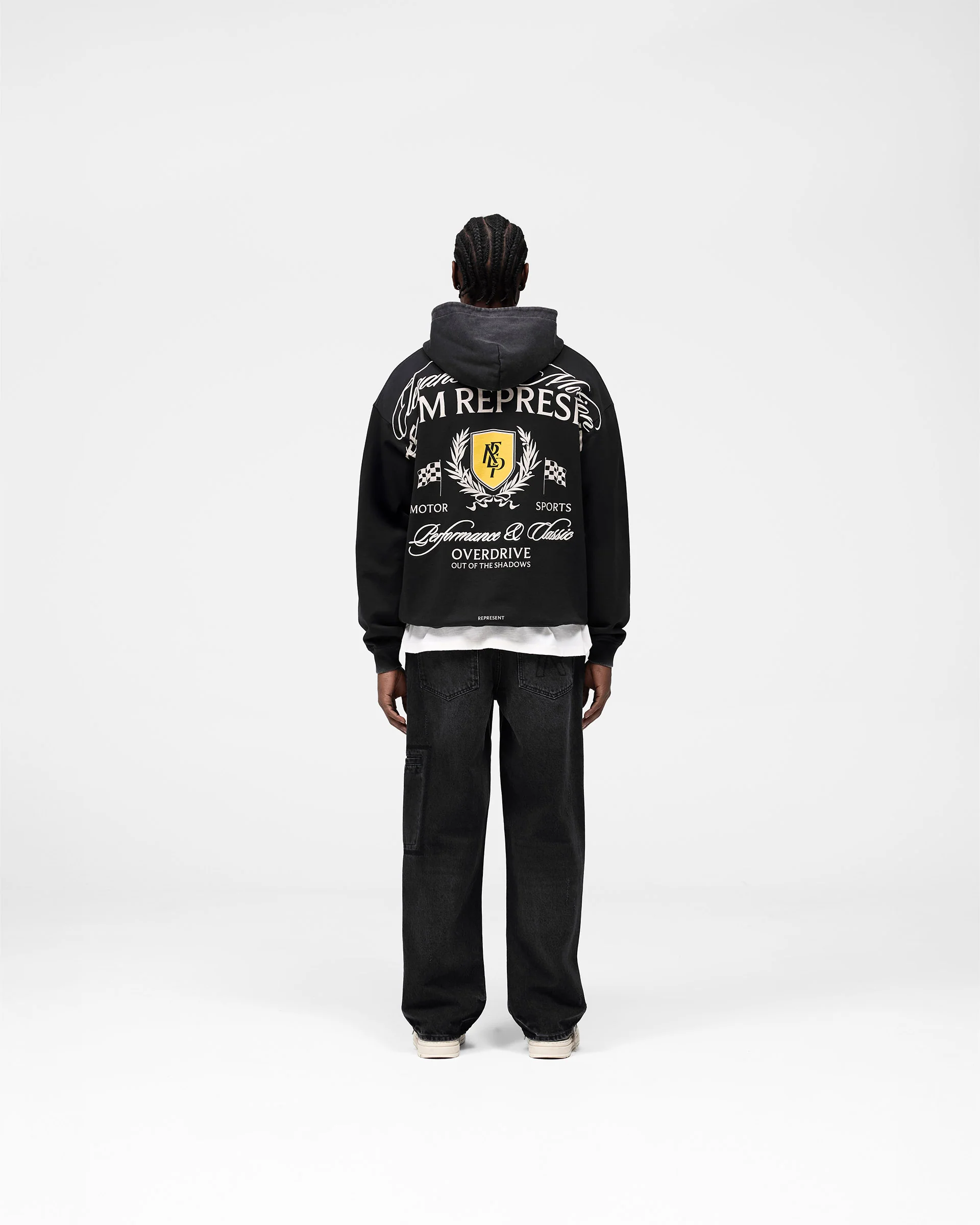 Crest Hoodie - Vintage Black - Image 10