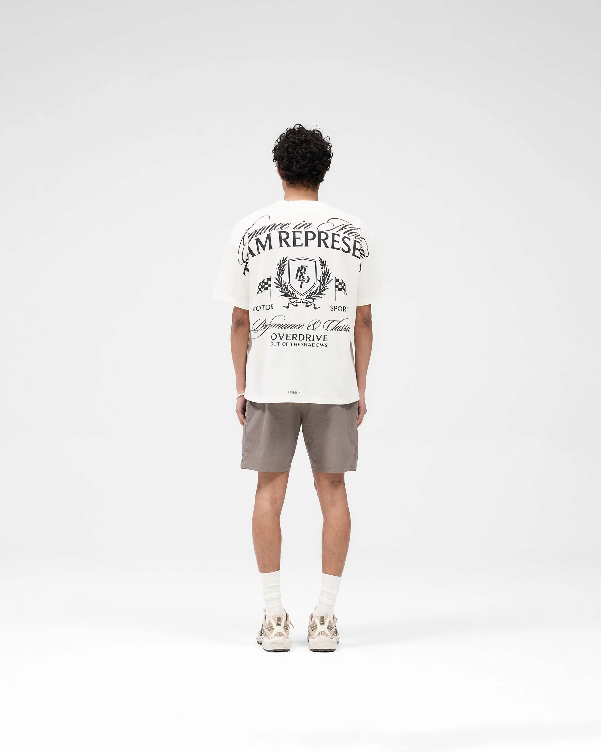 Crest T-Shirt - Flat White - Image 8