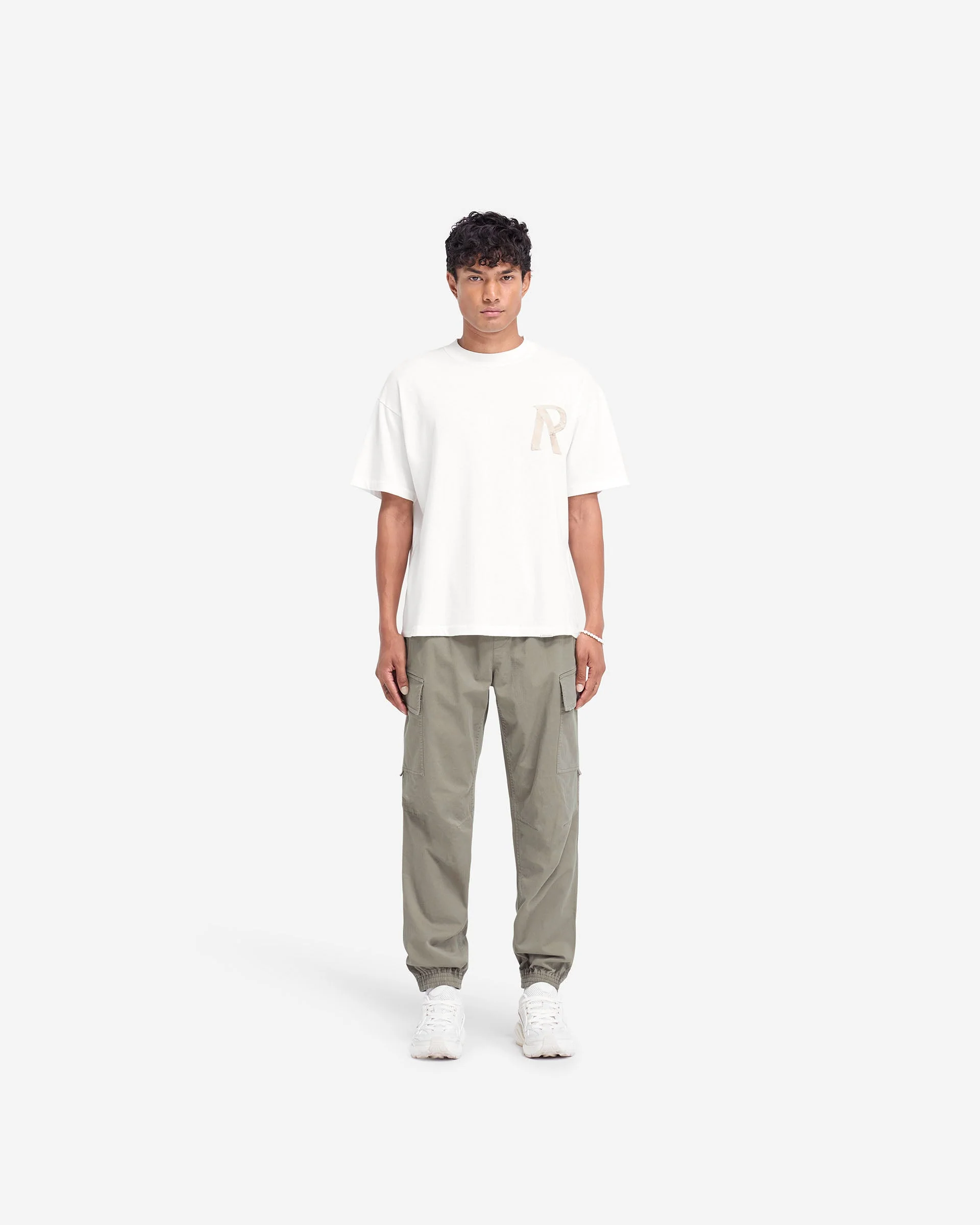 Cuffed Cargo Pant - Olive - Image 5