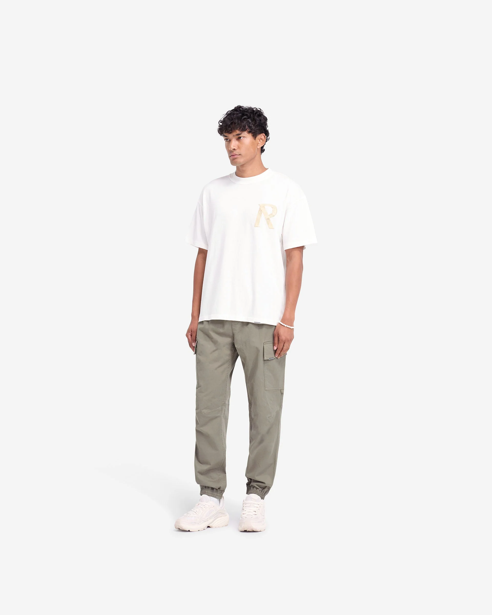 Cuffed Cargo Pant - Olive - Image 6