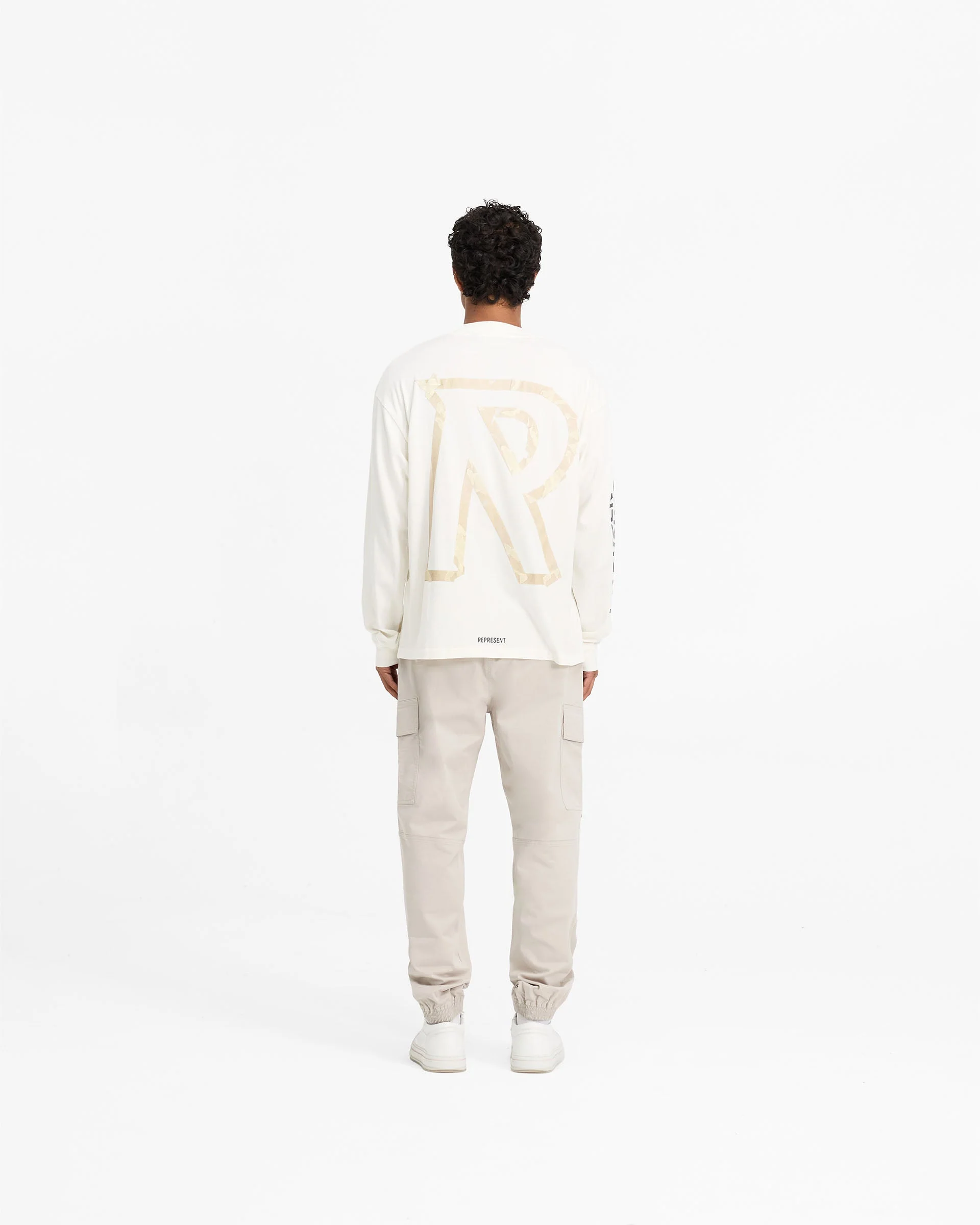 Cuffed Cargo Pant - Stone - Image 7