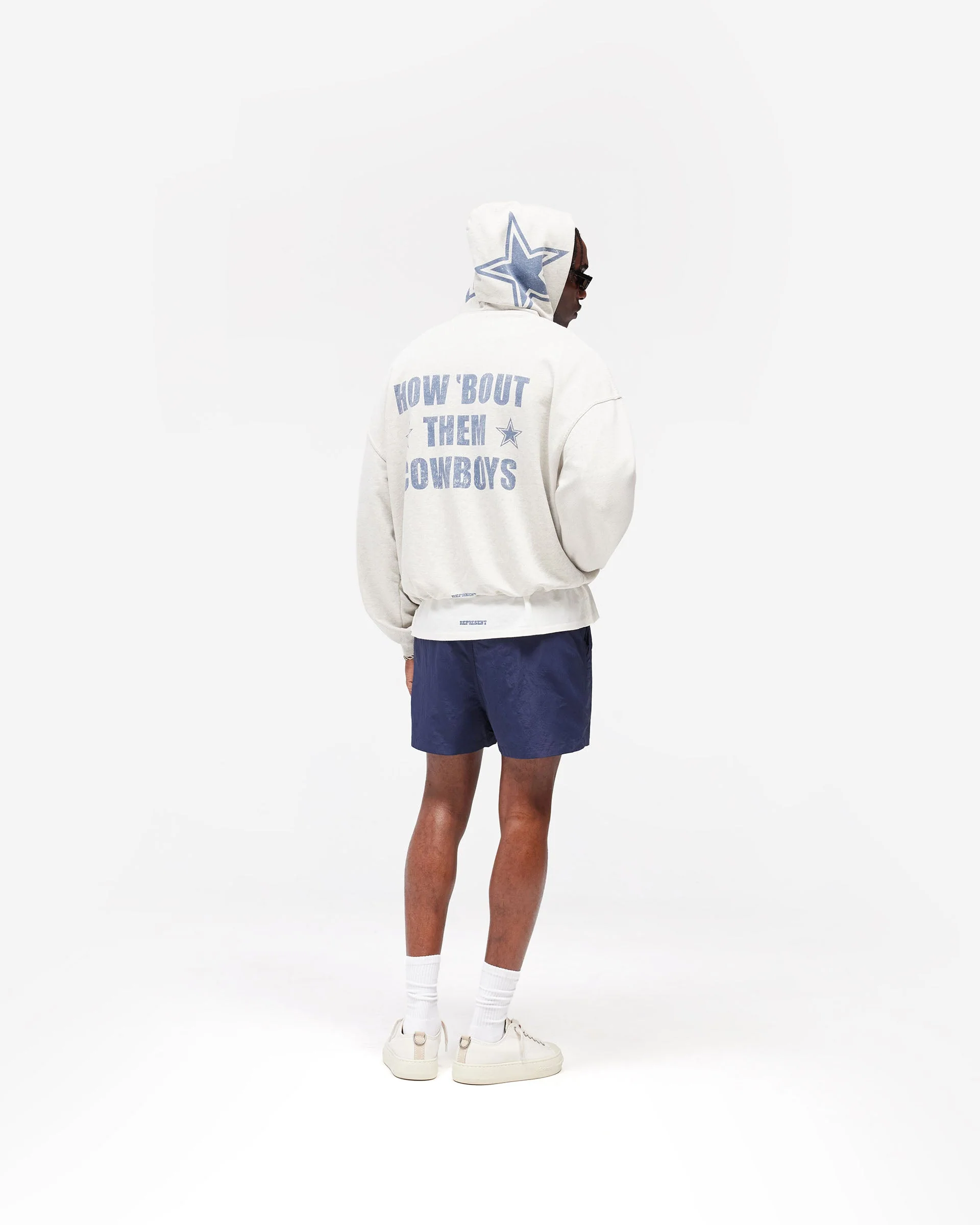 Dallas Cowboys x Represent Hoodie - Cream Marl - Image 10