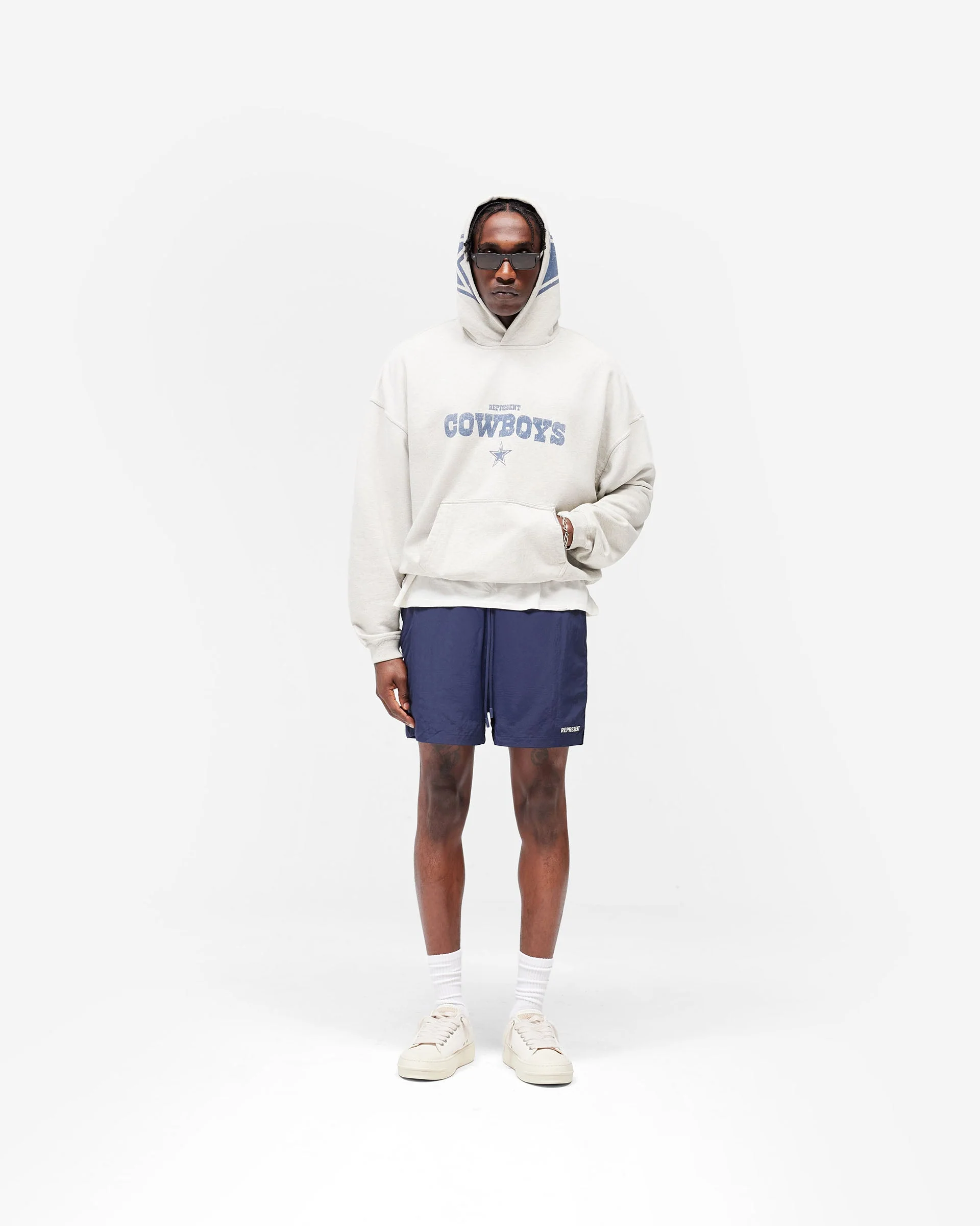 Dallas Cowboys x Represent Hoodie - Cream Marl - Image 7