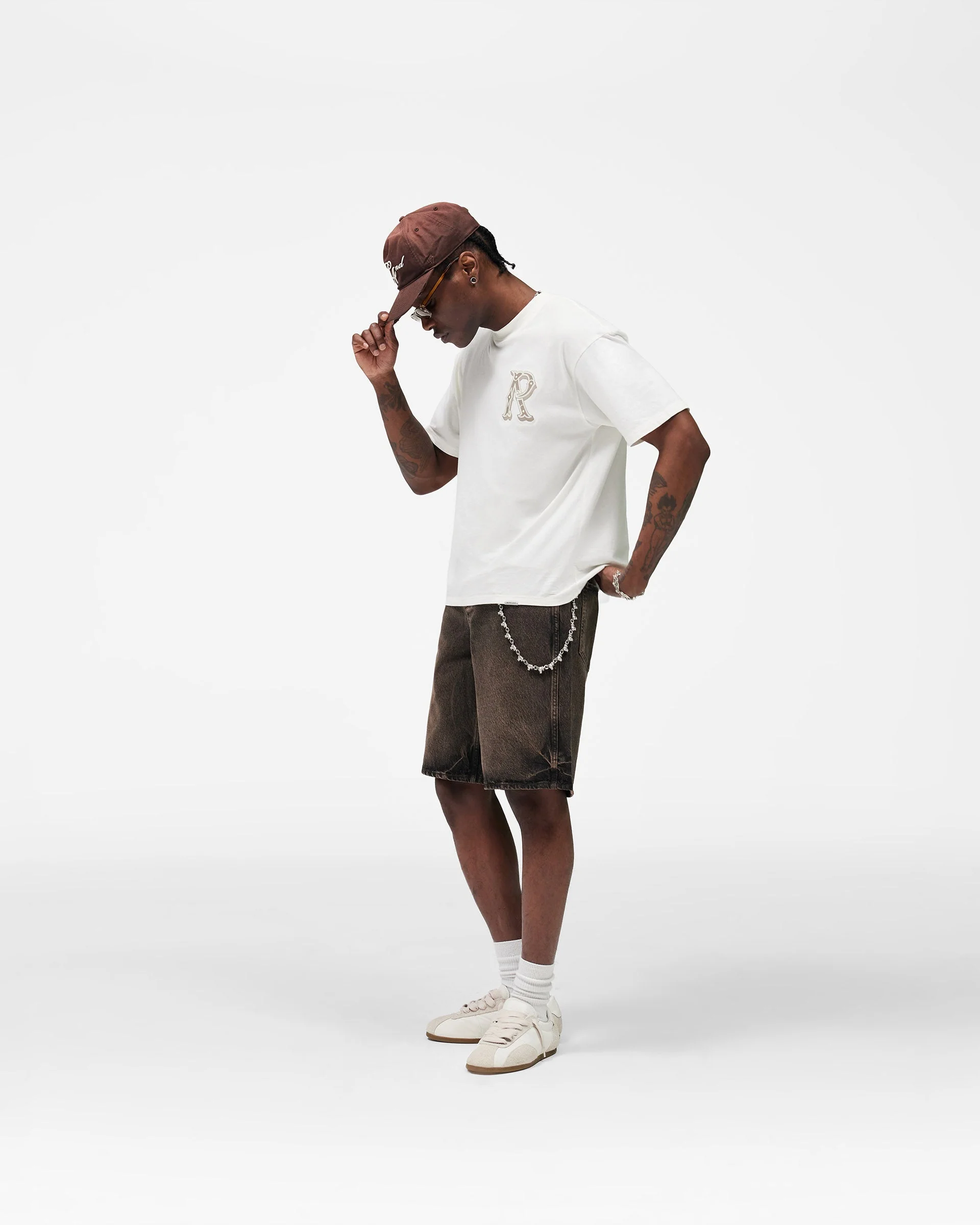 Denim Short - Bark - Image 10