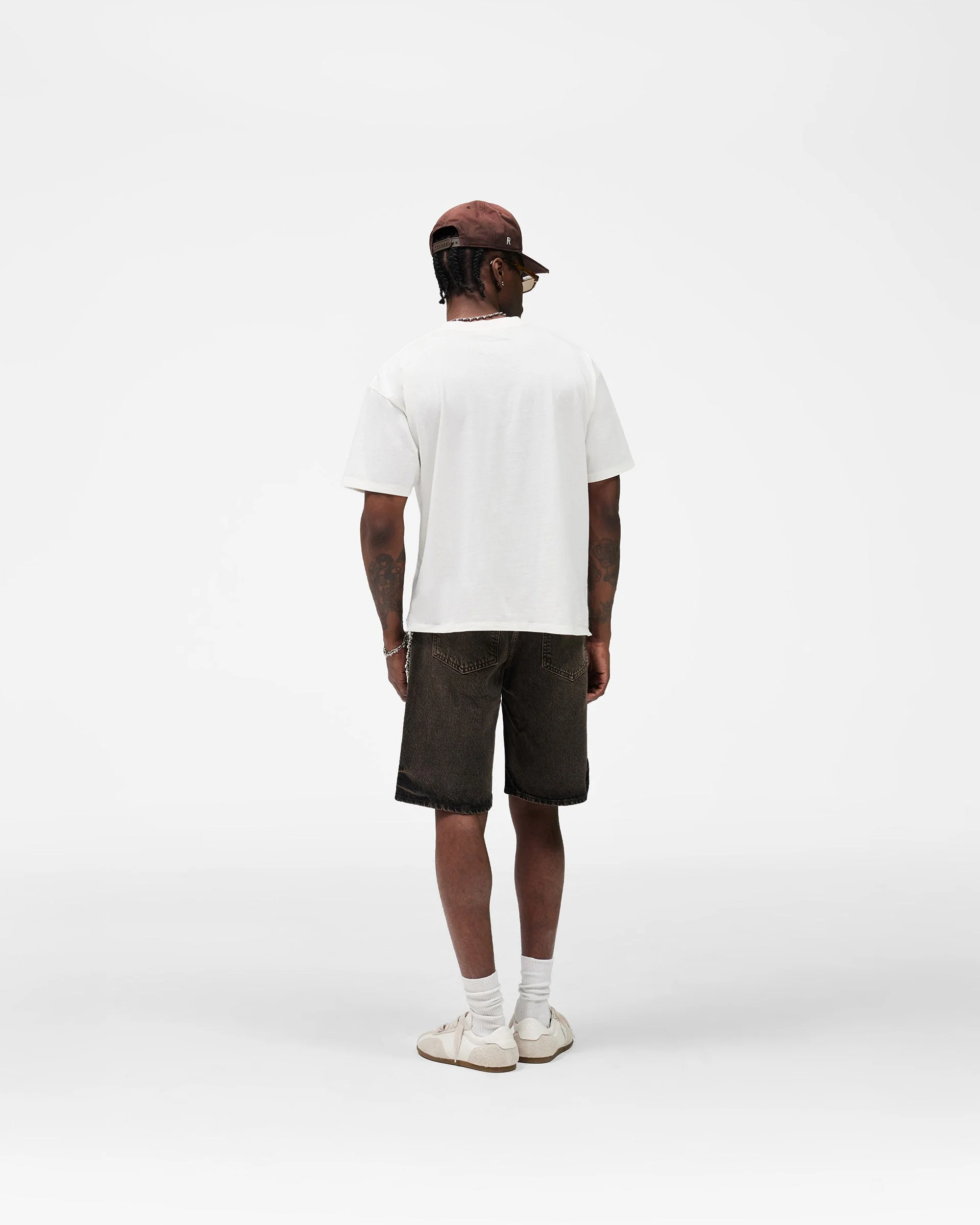 Denim Short - Bark - Image 11