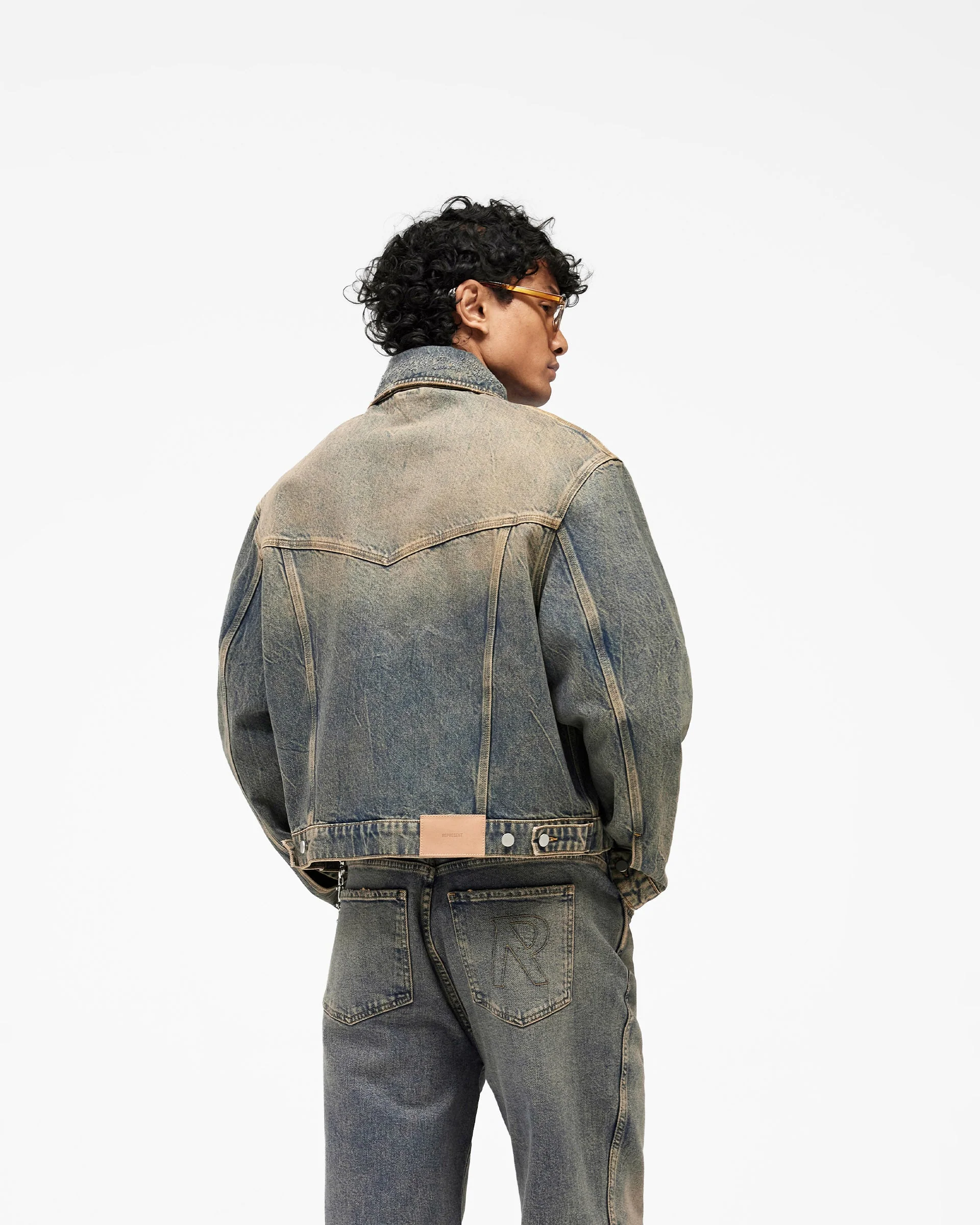 Denim Trucker - Blue Cream - Image 5