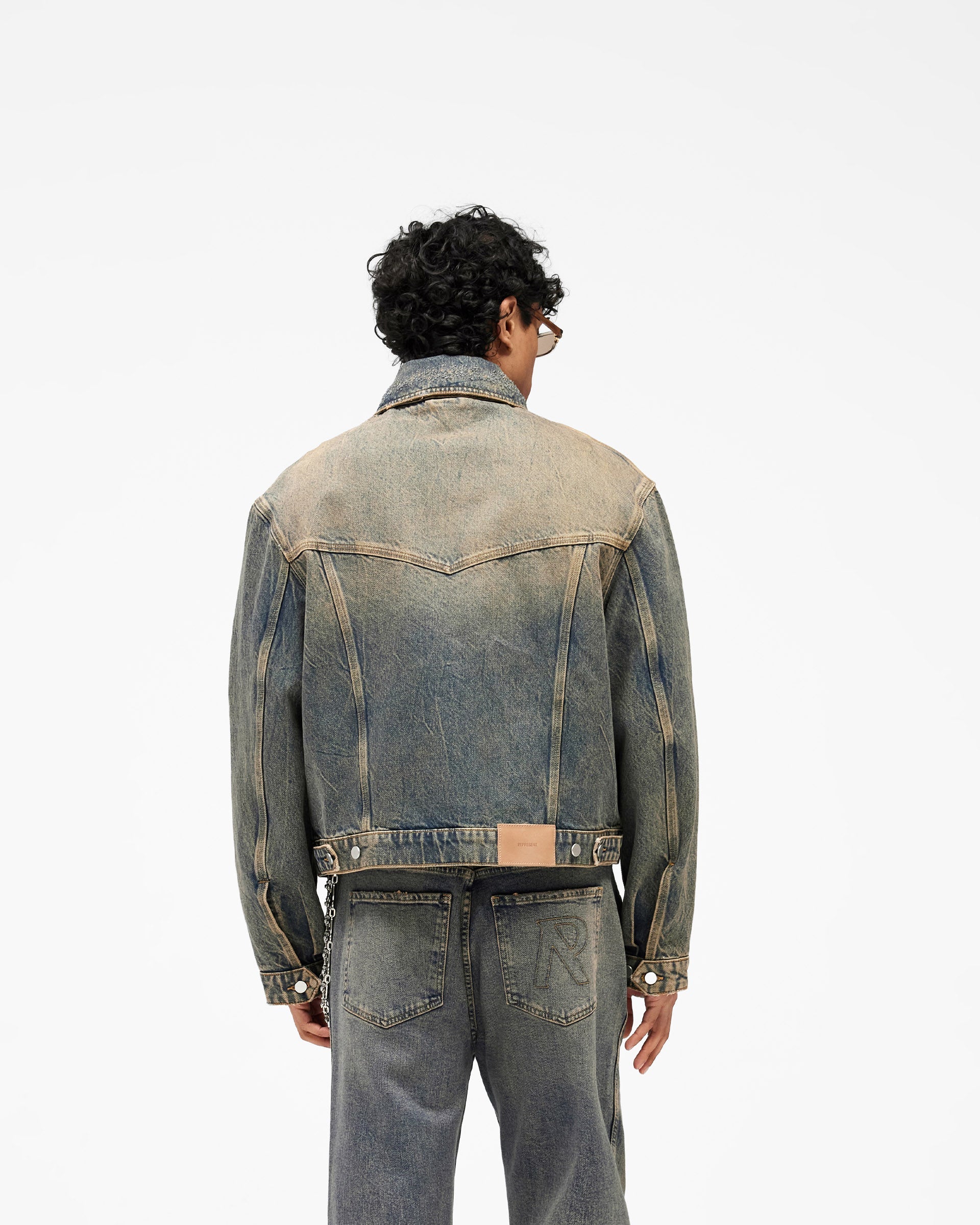 Denim Trucker - Blue Cream - Image 6