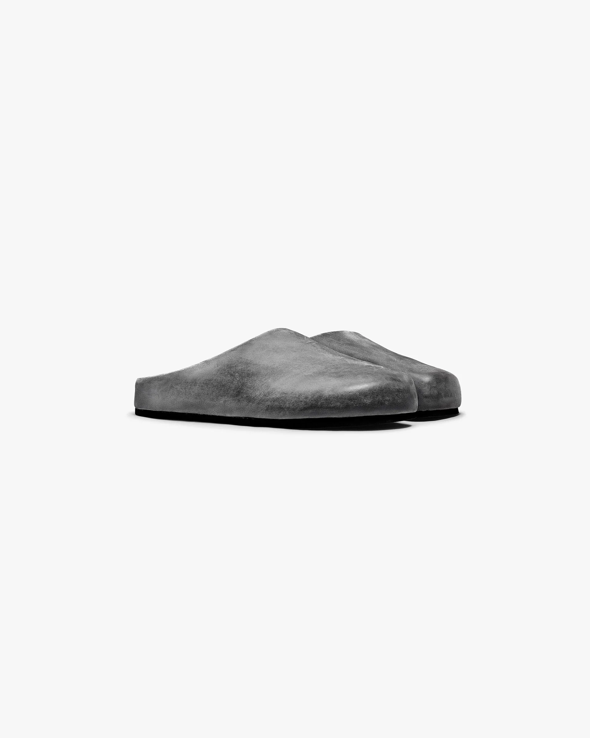 Distressed Mule - Off Black - Image 2