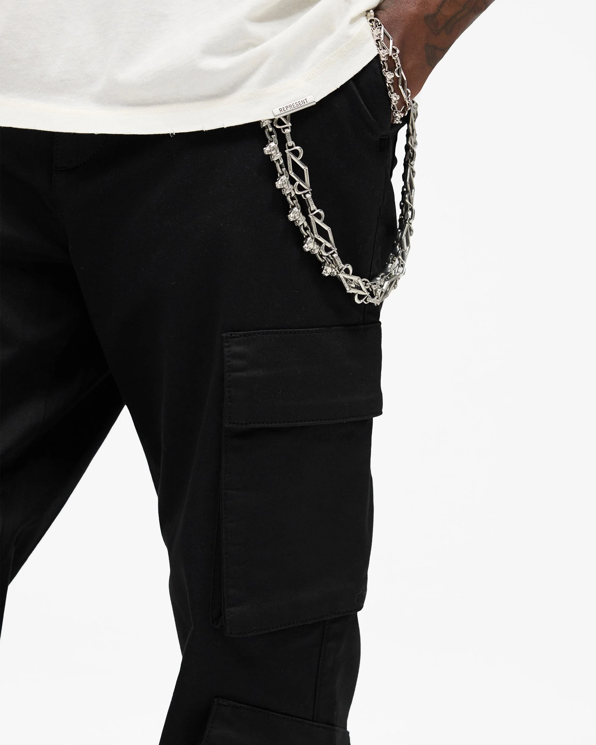 Doberman Trouser Chain - Silver - Image 2