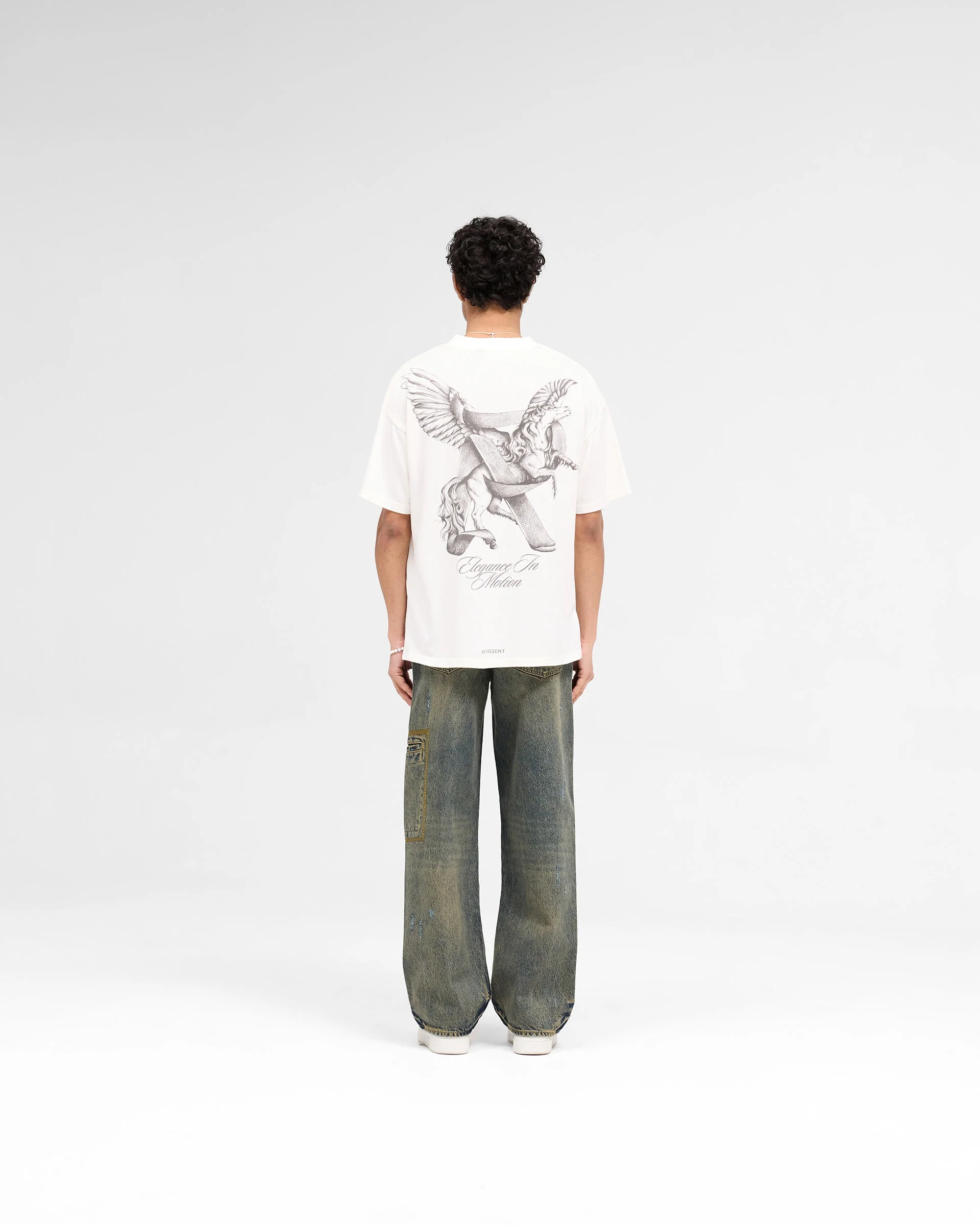 Elegance In Motion T-Shirt - Flat White - Image 10