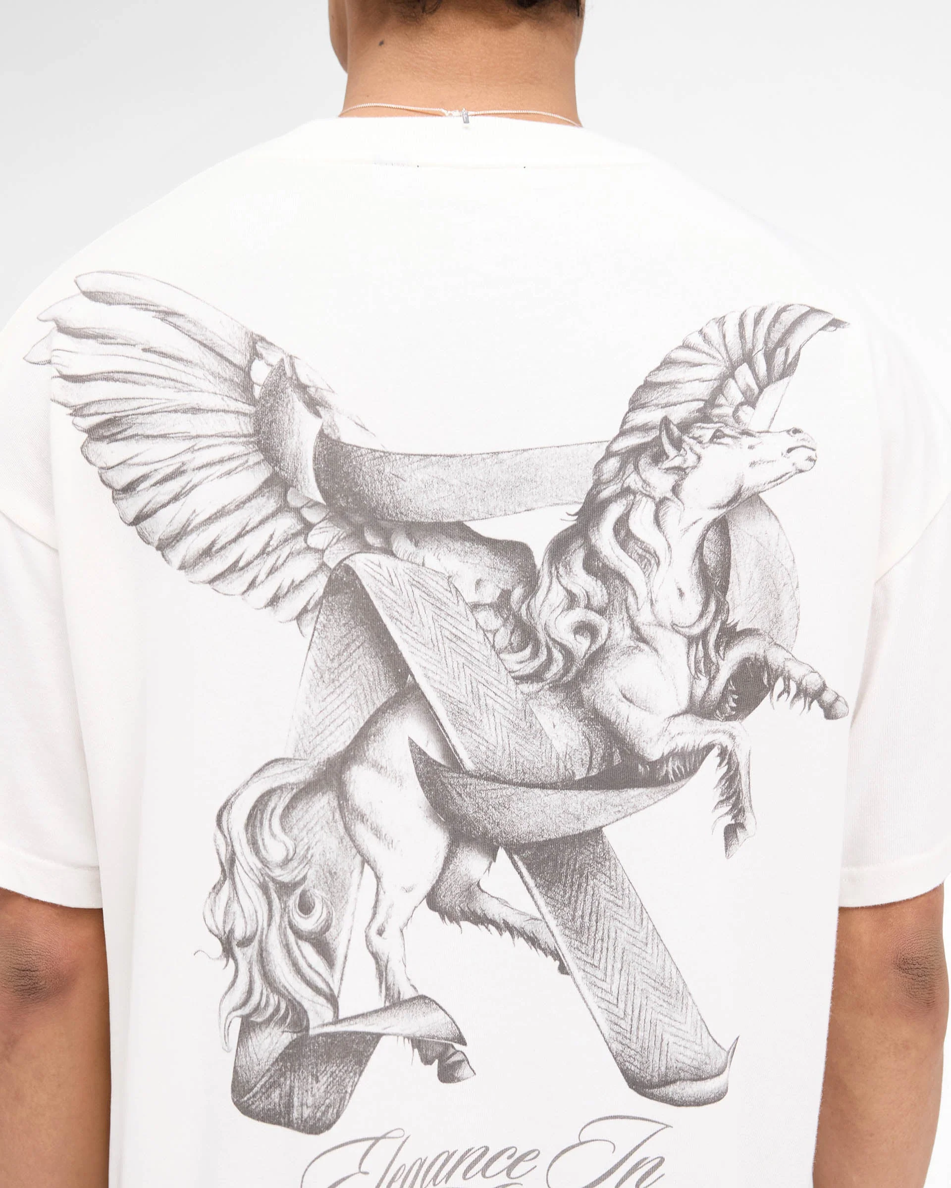 Elegance In Motion T-Shirt - Flat White - Image 7