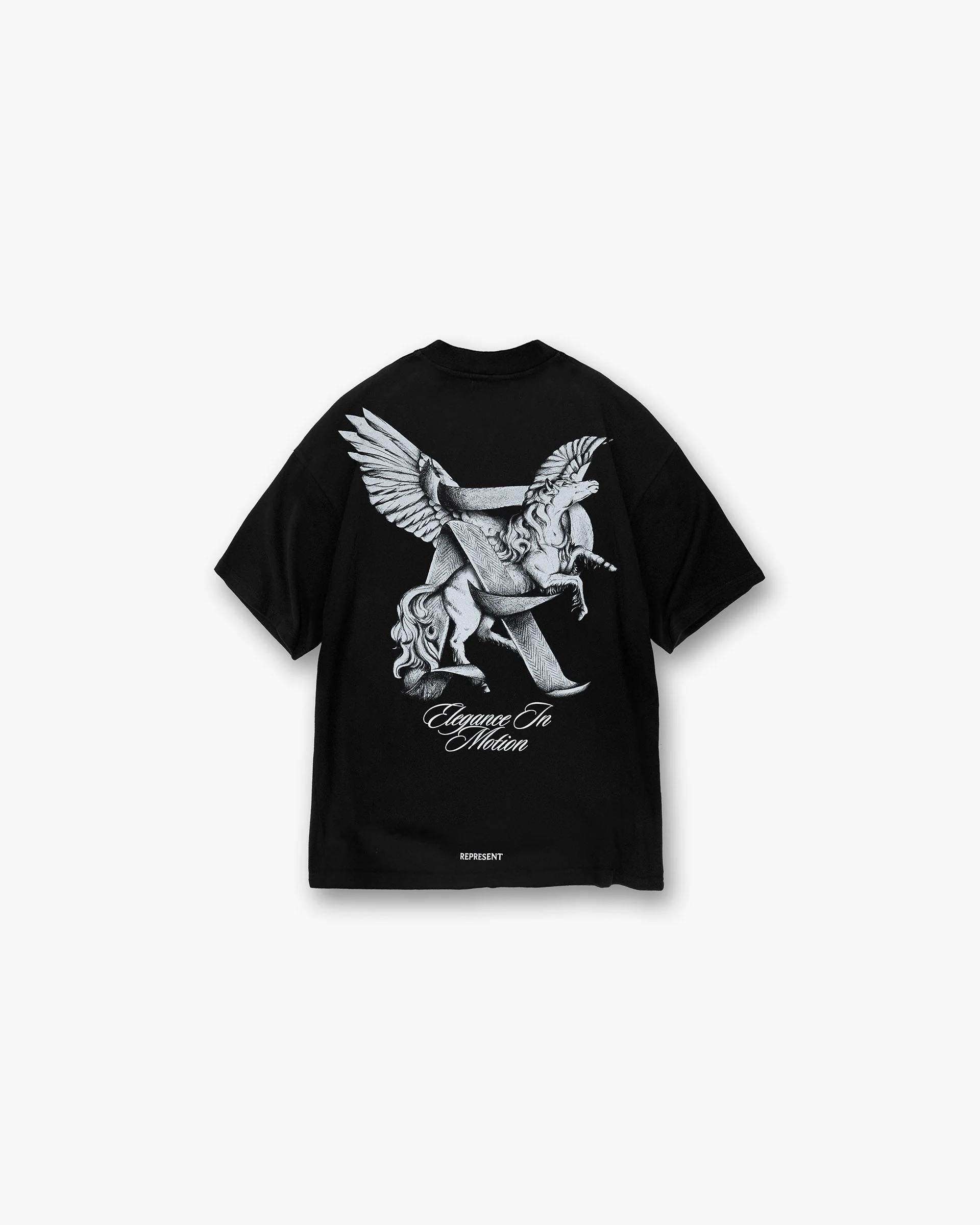 Elegance In Motion T-Shirt - Jet Black - Image 2