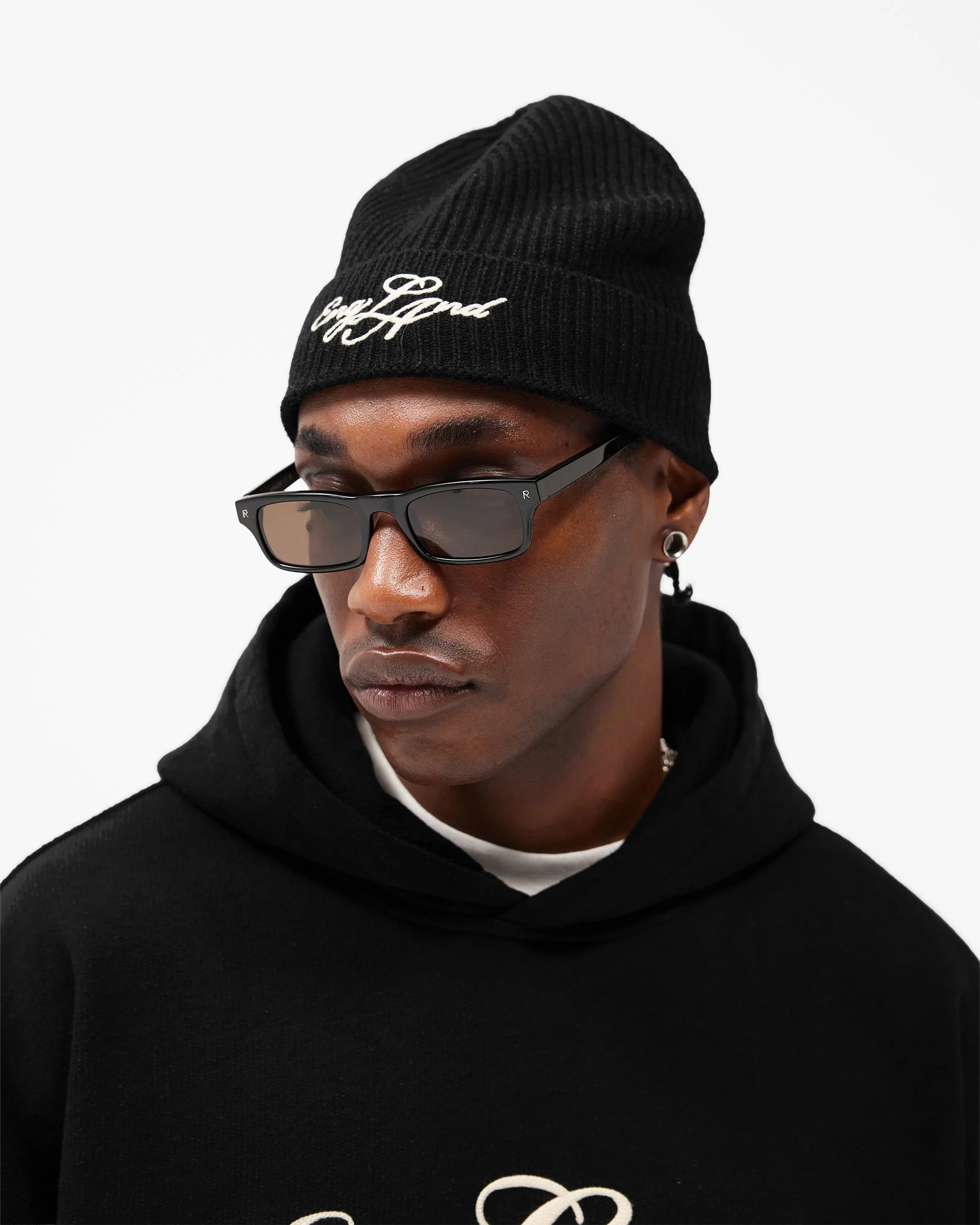 EngLAnd Beanie - Jet Black - Image 3