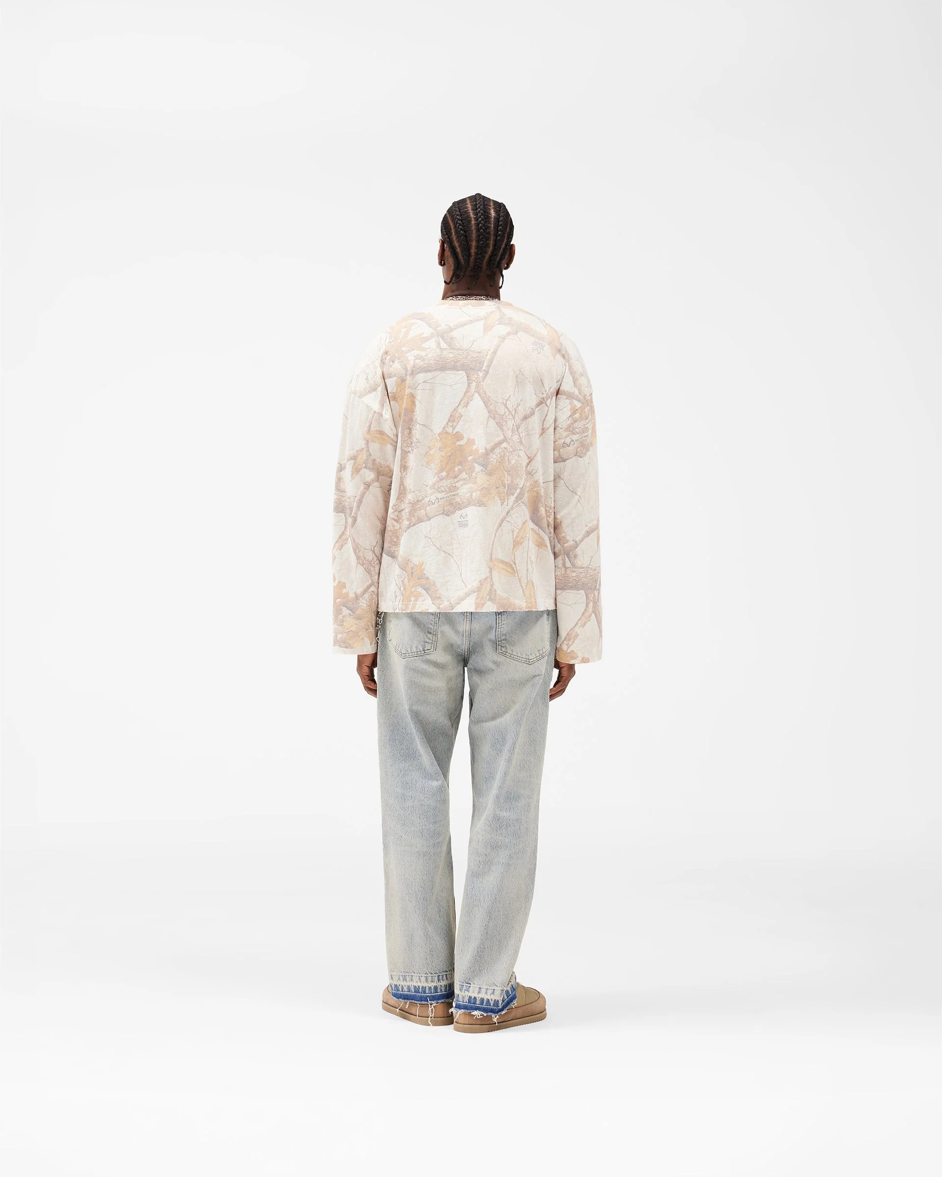 EngLAnd Long Sleeve T-Shirt - Washed White Realtree® - Image 7