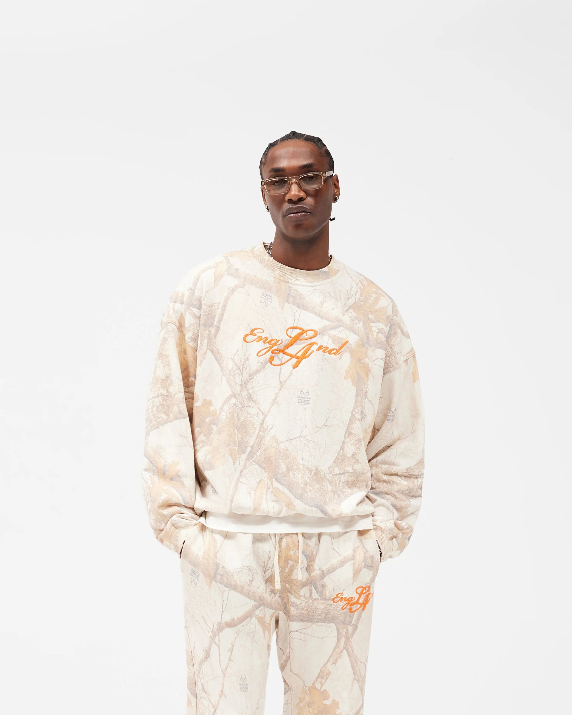 EngLAnd Sweater - Washed White Realtree® - Image 3
