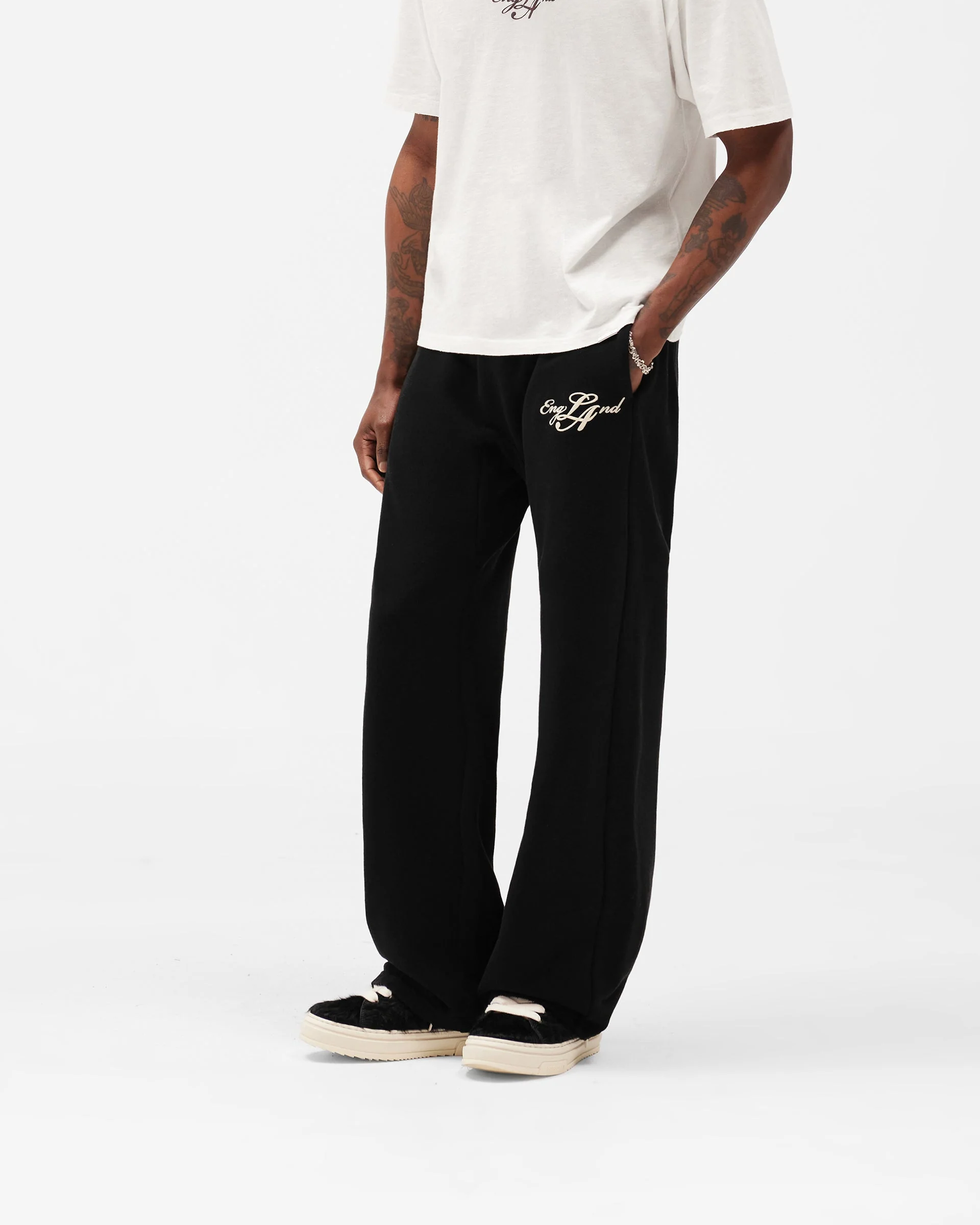 EngLAnd Sweatpant - Jet Black - Image 2