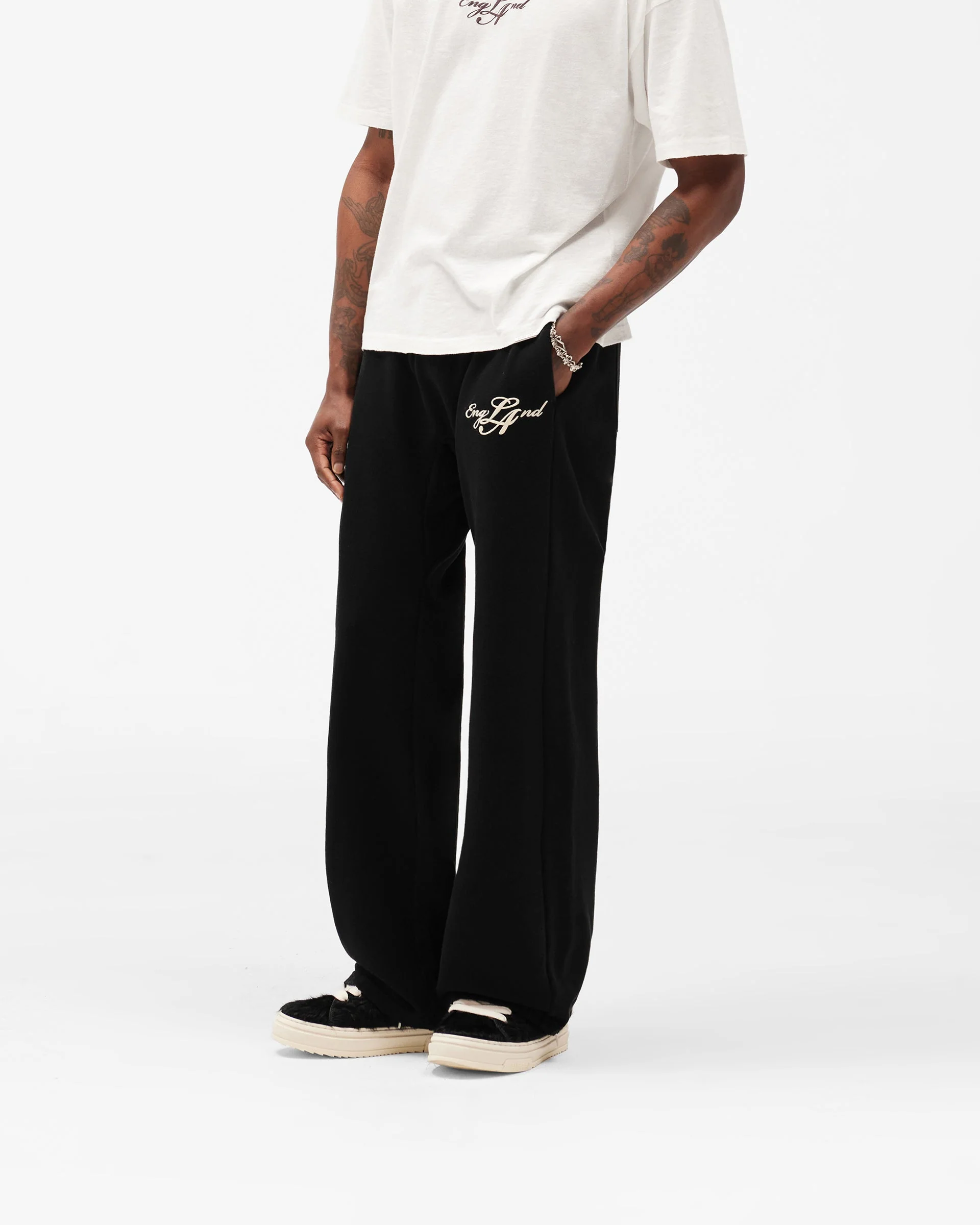 EngLAnd Sweatpant - Jet Black - Image 4