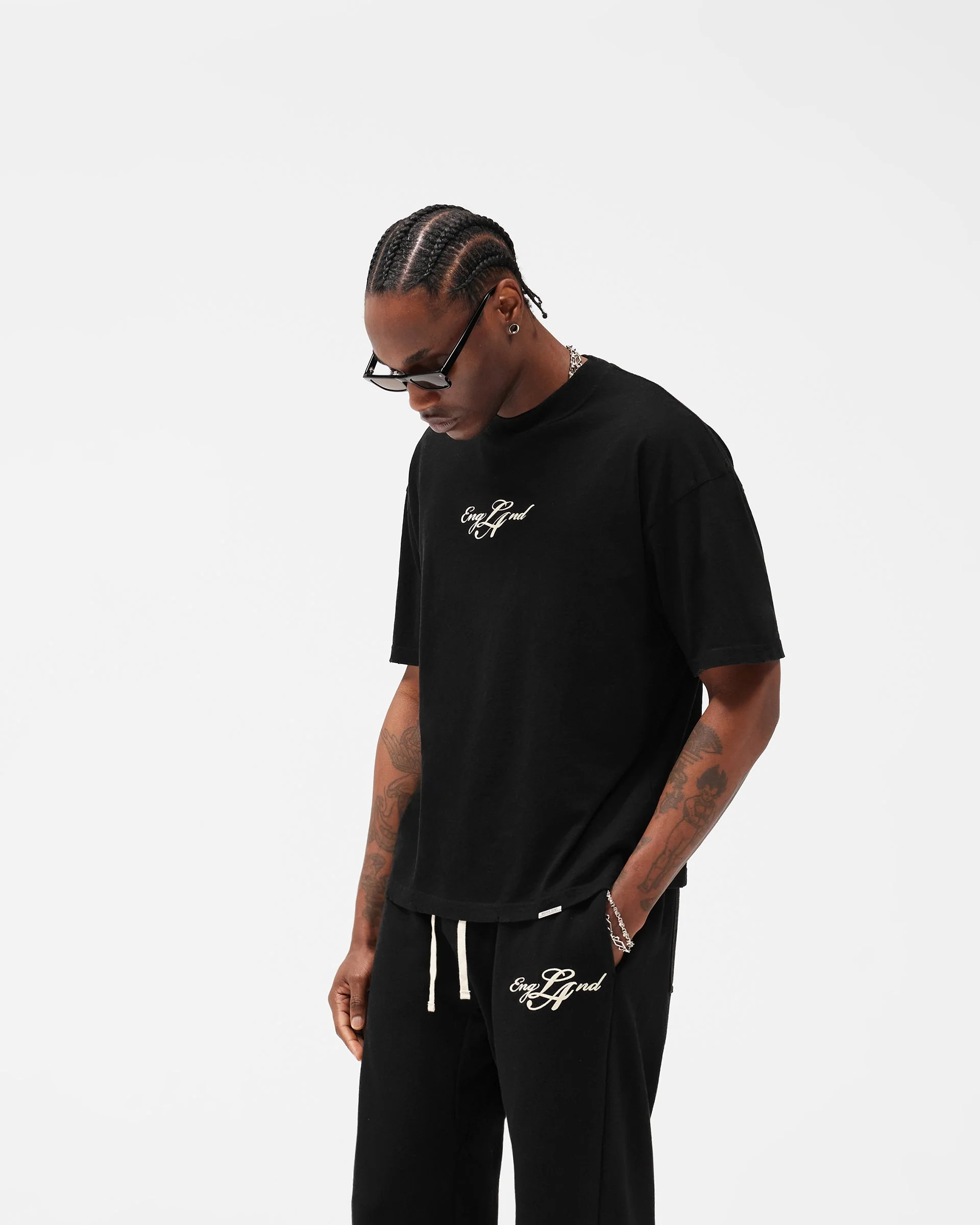 EngLAnd T-Shirt - Jet Black - Image 4