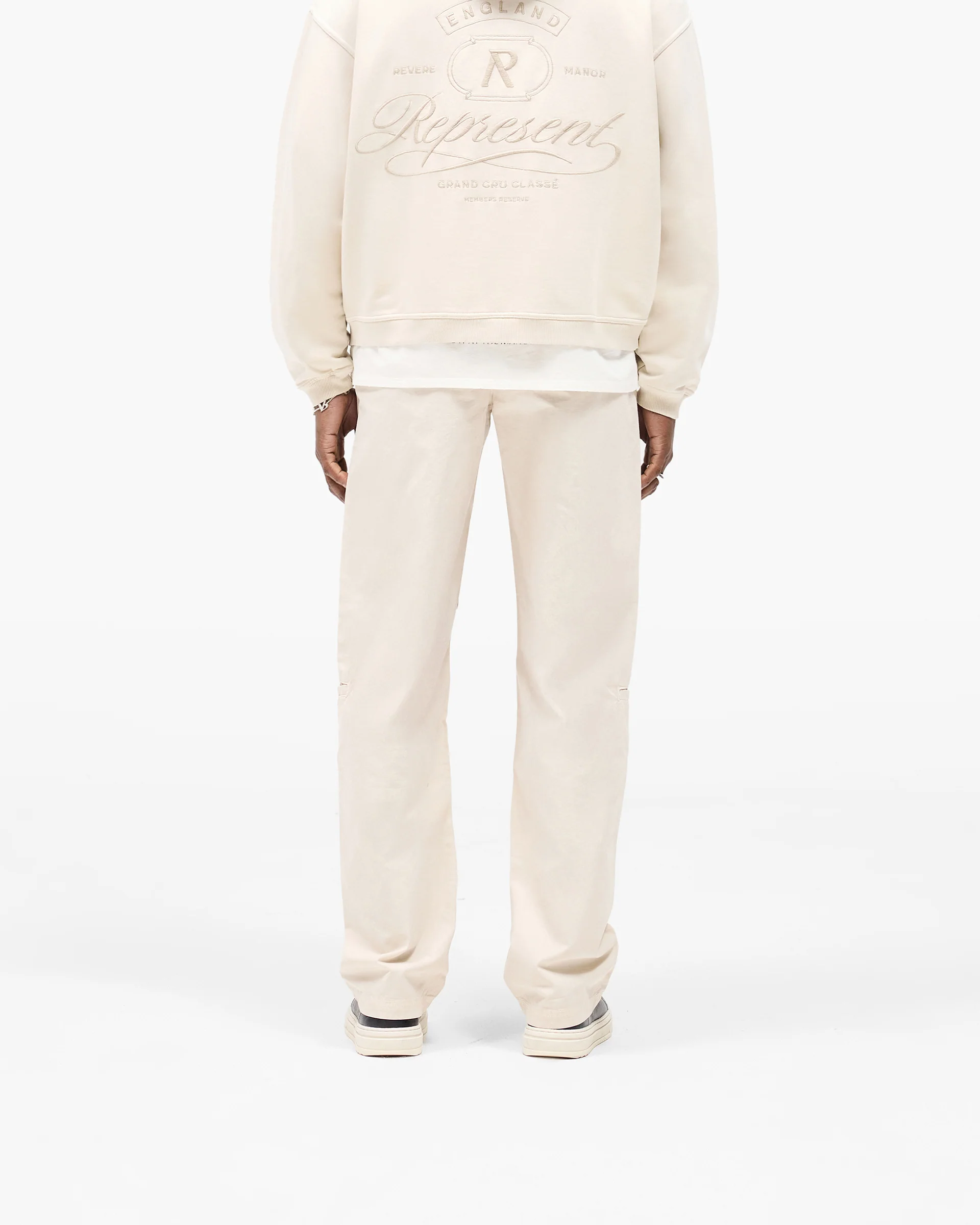 Front Pocket Cargo Pant - Champagne - Image 4