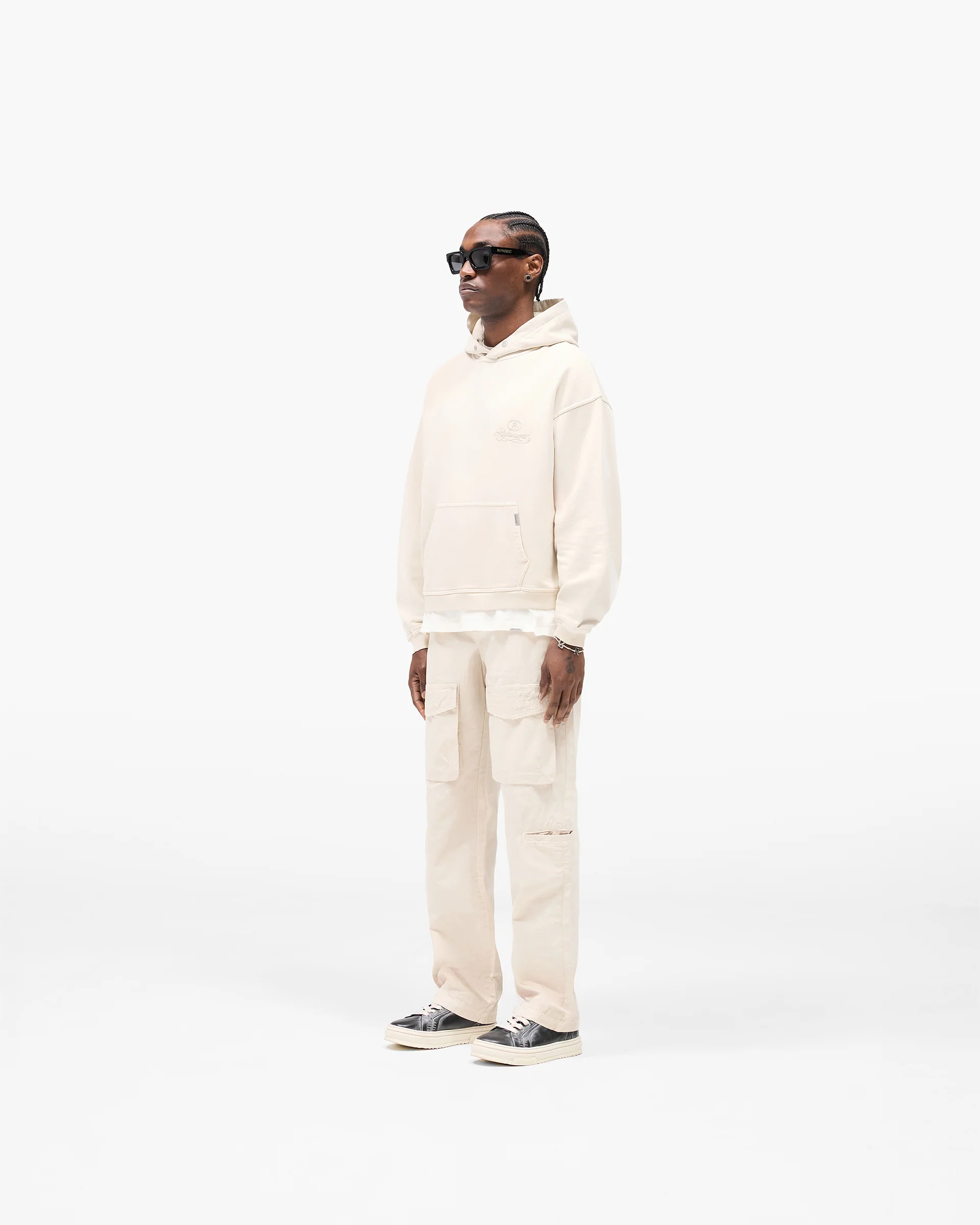 Front Pocket Cargo Pant - Champagne - Image 6
