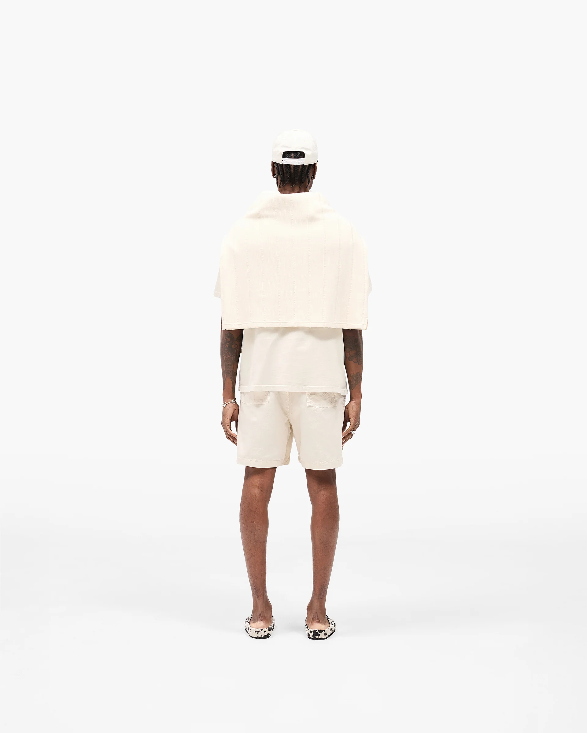 Front Pocket Cargo Short - Champagne - Image 7