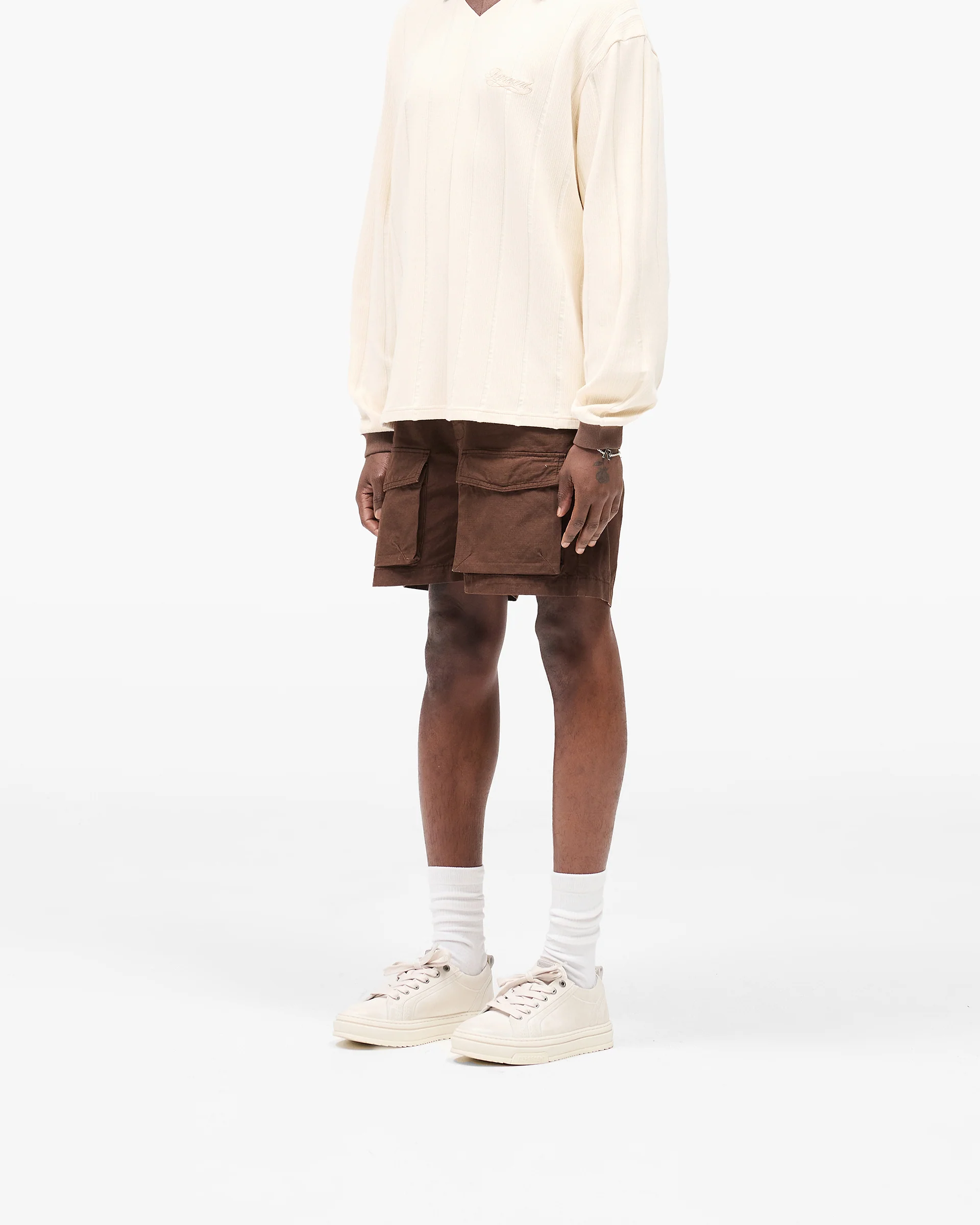 Front Pocket Cargo Short - Tobacco - Image 2