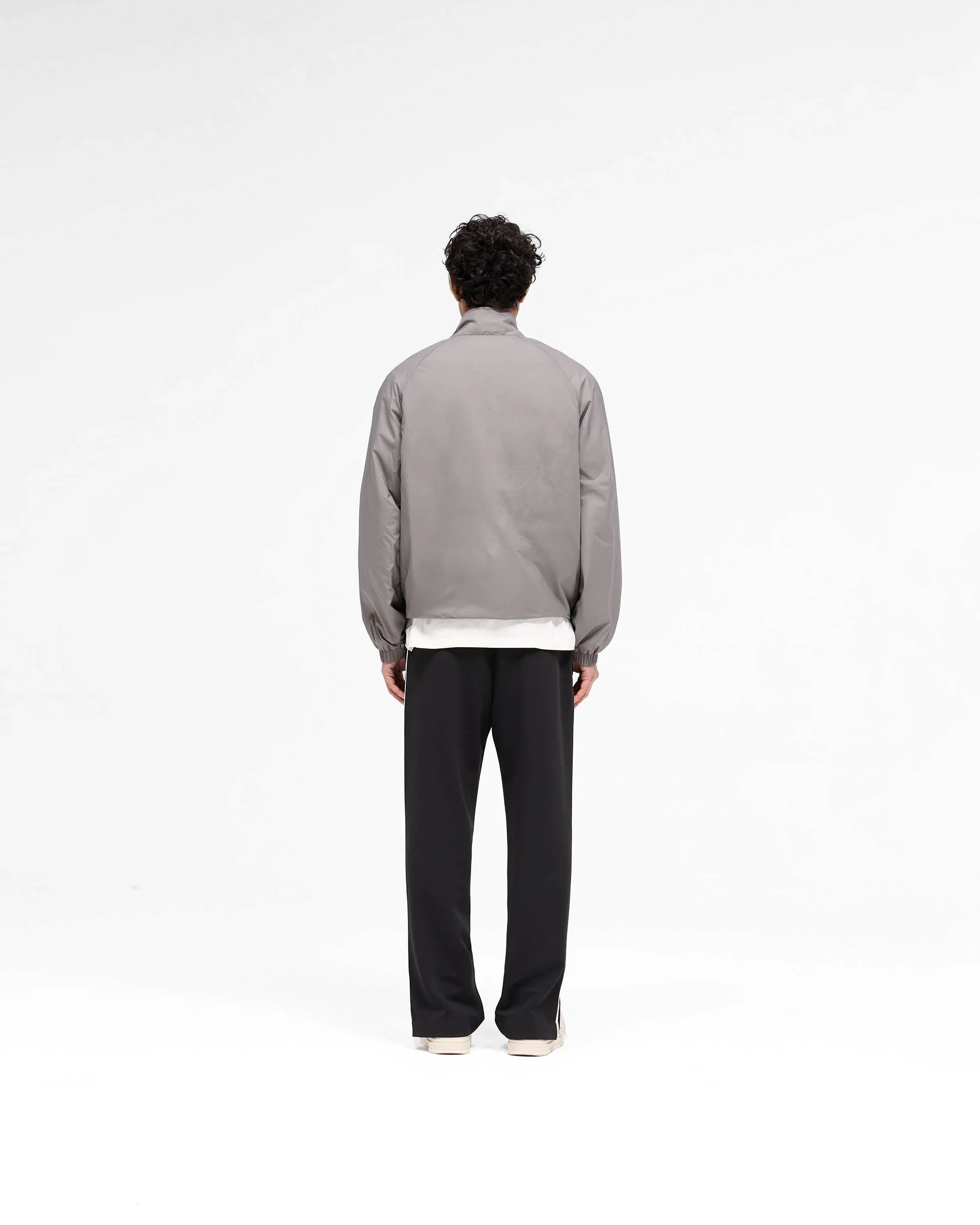 Funnel Neck Jacket - Stone - Image 6