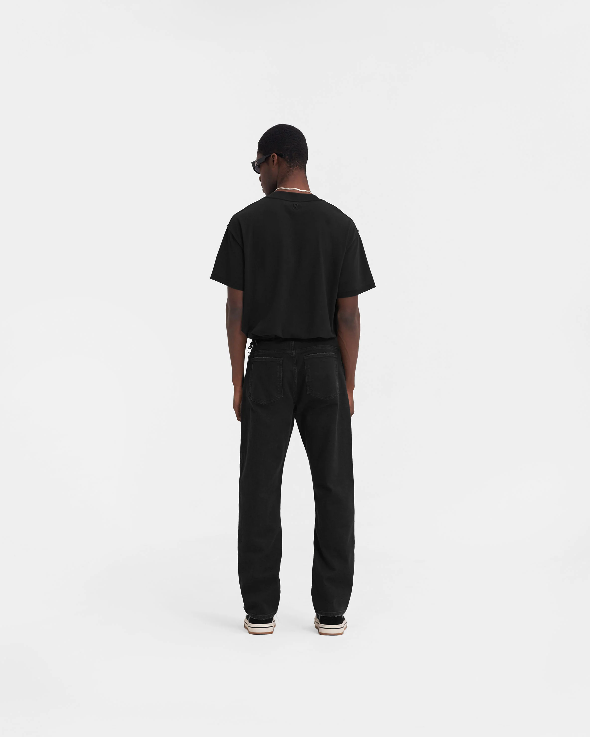 R2 Straight Leg Denim - Black - Image 10