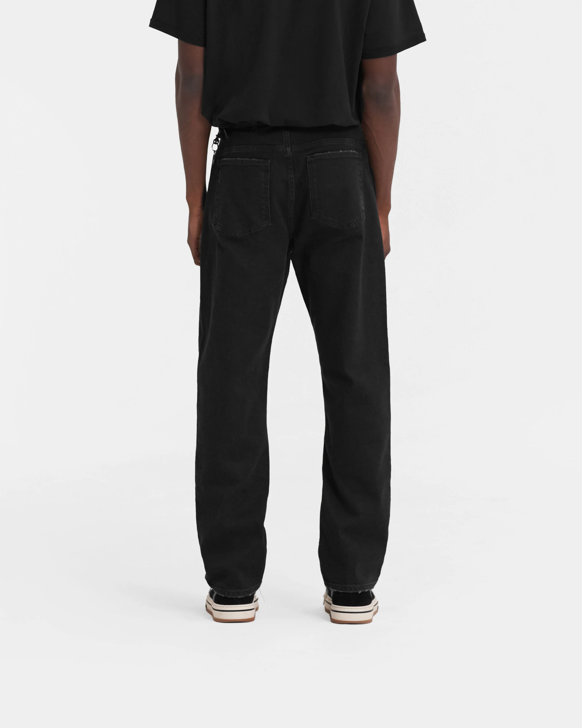 R2 Straight Leg Denim - Black - Image 4