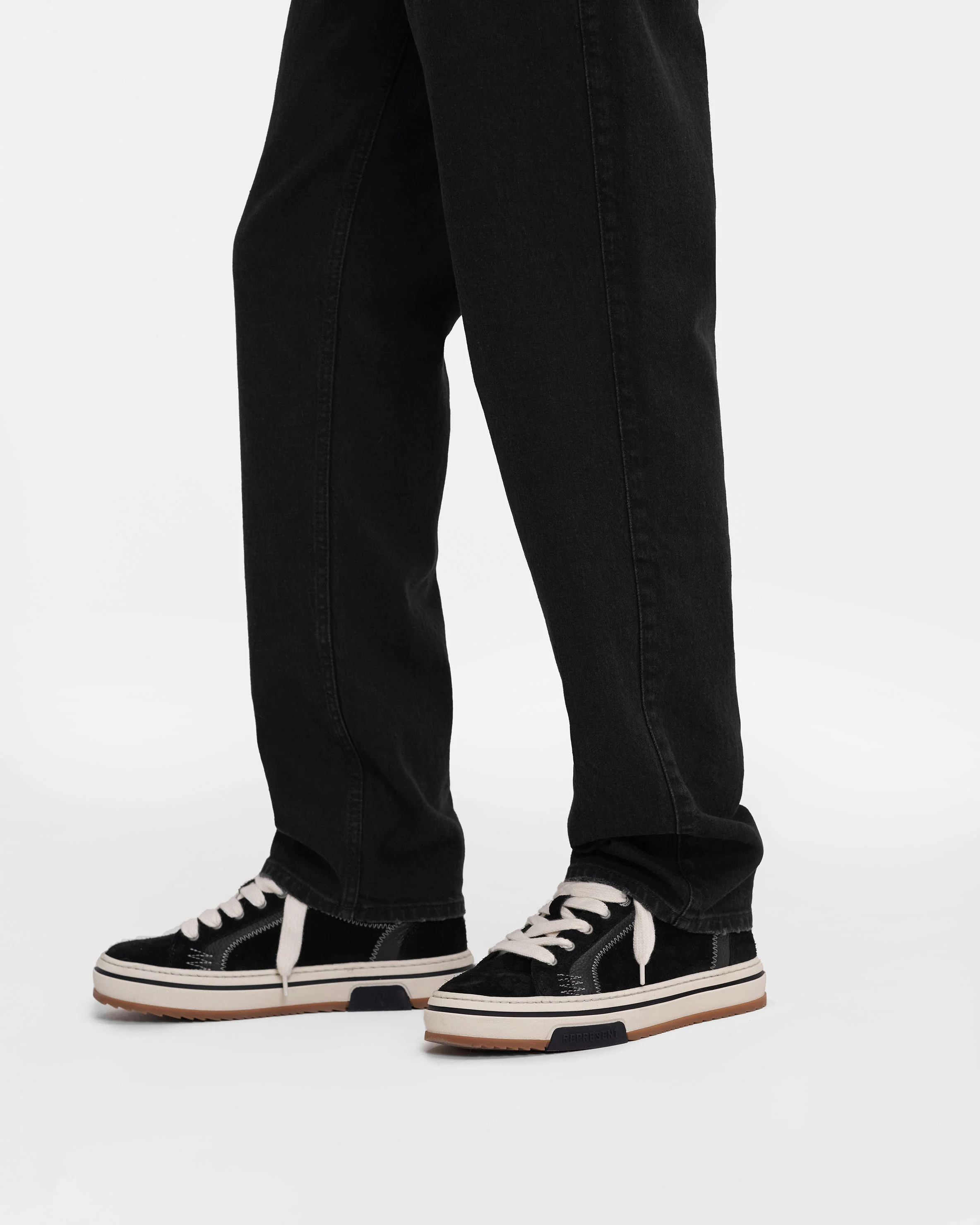 R2 Straight Leg Denim - Black - Image 7