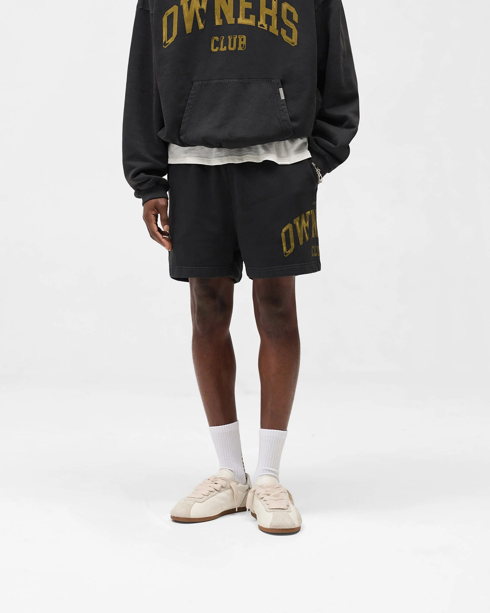 Represent Owners Club Shorts - Faded Black - Image 3