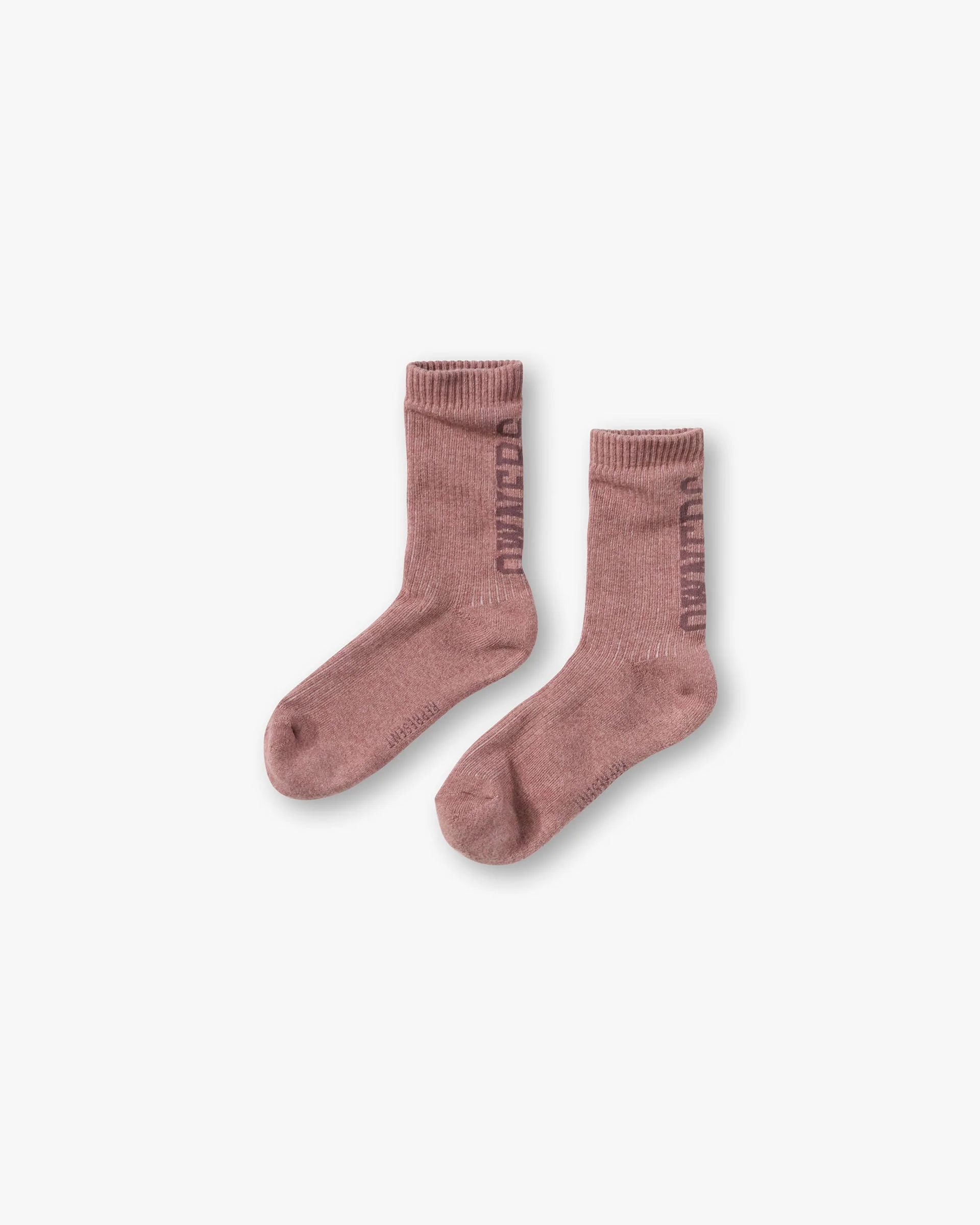 Represent Owners Club Socks - Smoked Rose - Image 2