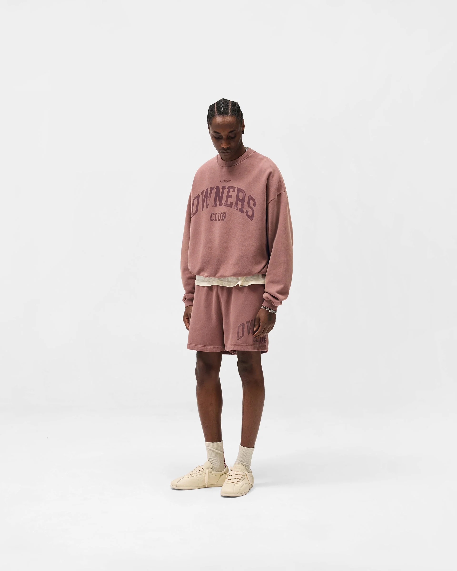 Represent Owners Club Sweater - Smoked Rose - Image 8