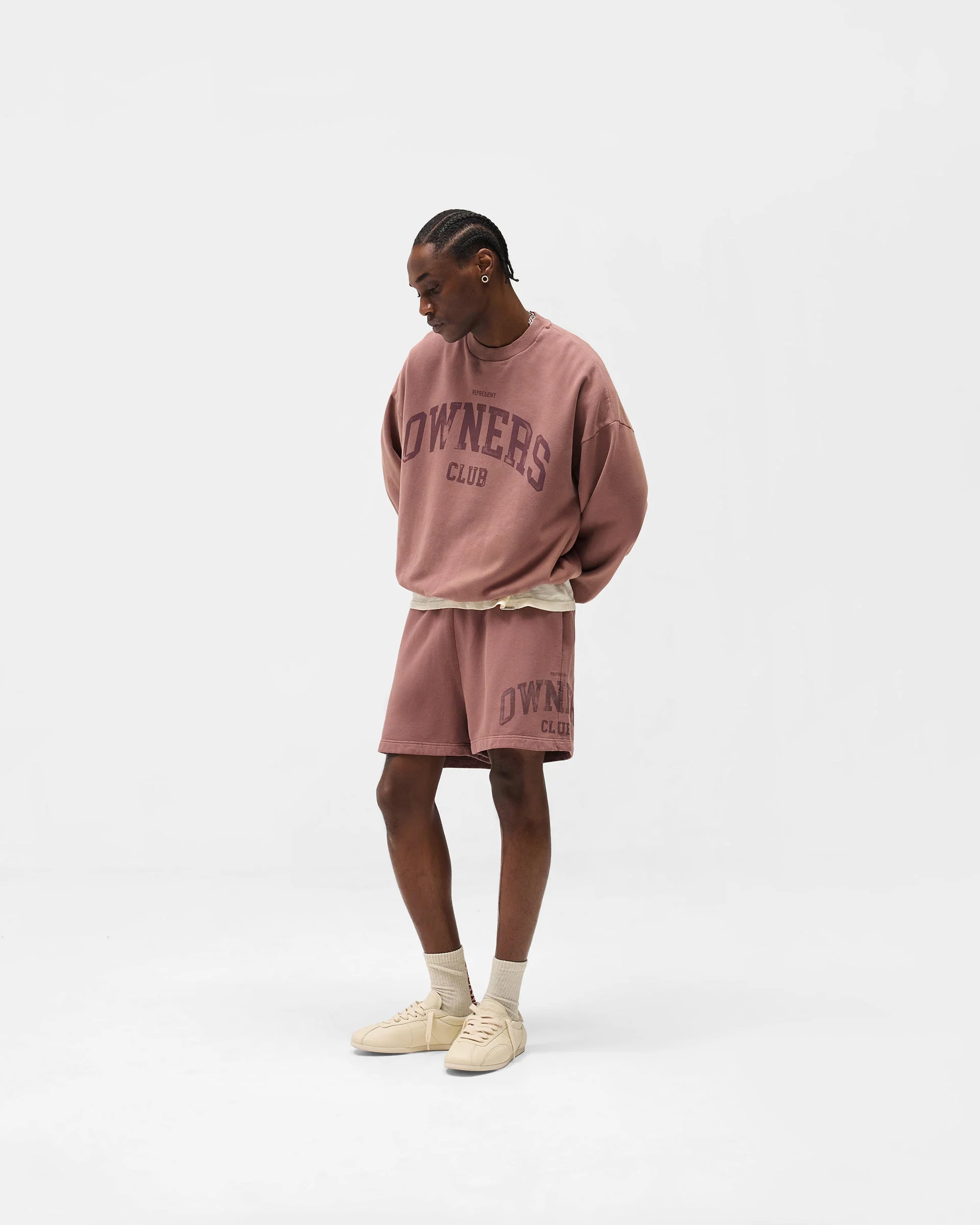 Represent Owners Club Sweater - Smoked Rose - Image 9