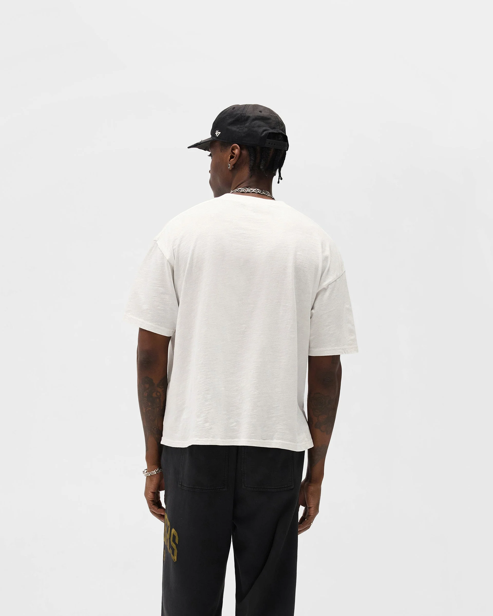 Represent Owners Club T-Shirt - Flat White - Image 5