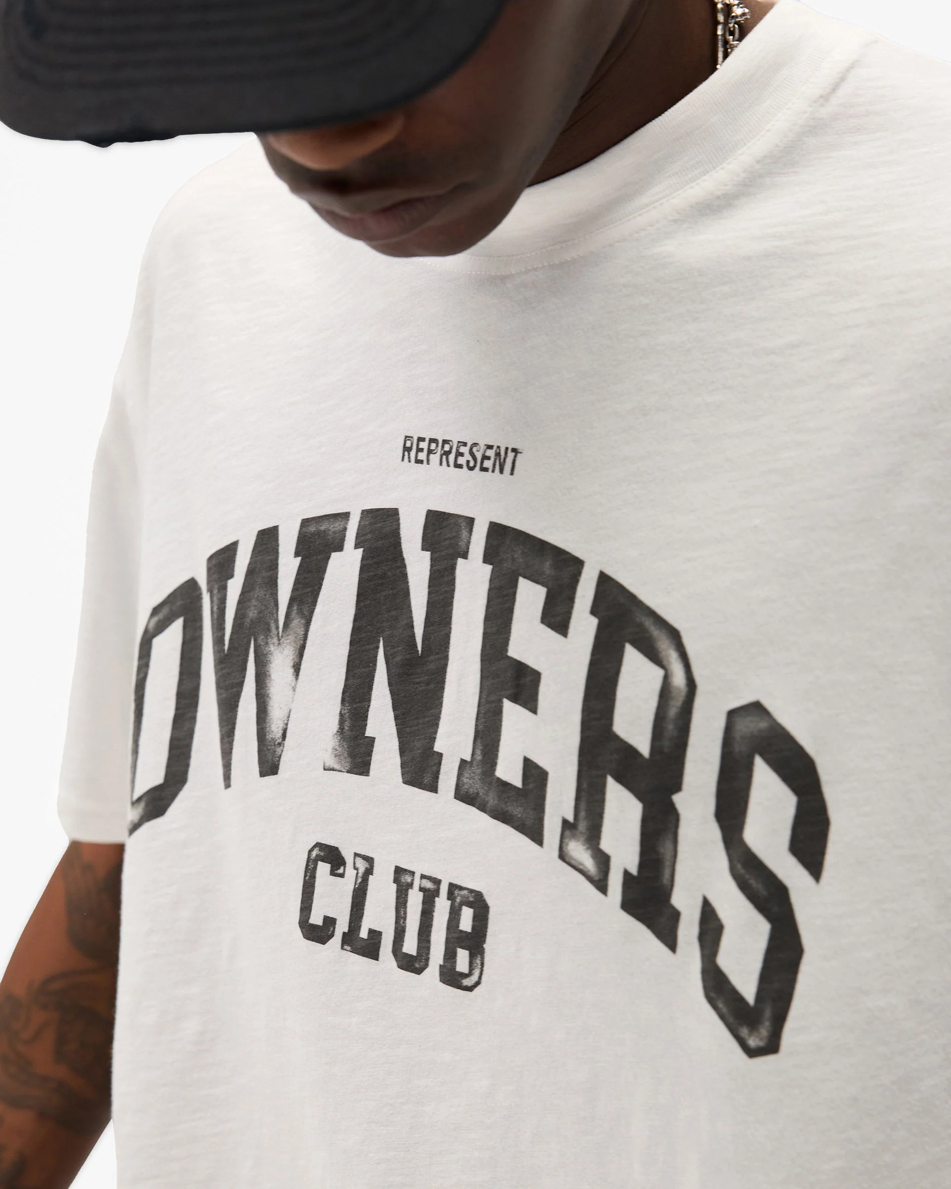 Represent Owners Club T-Shirt - Flat White - Image 6