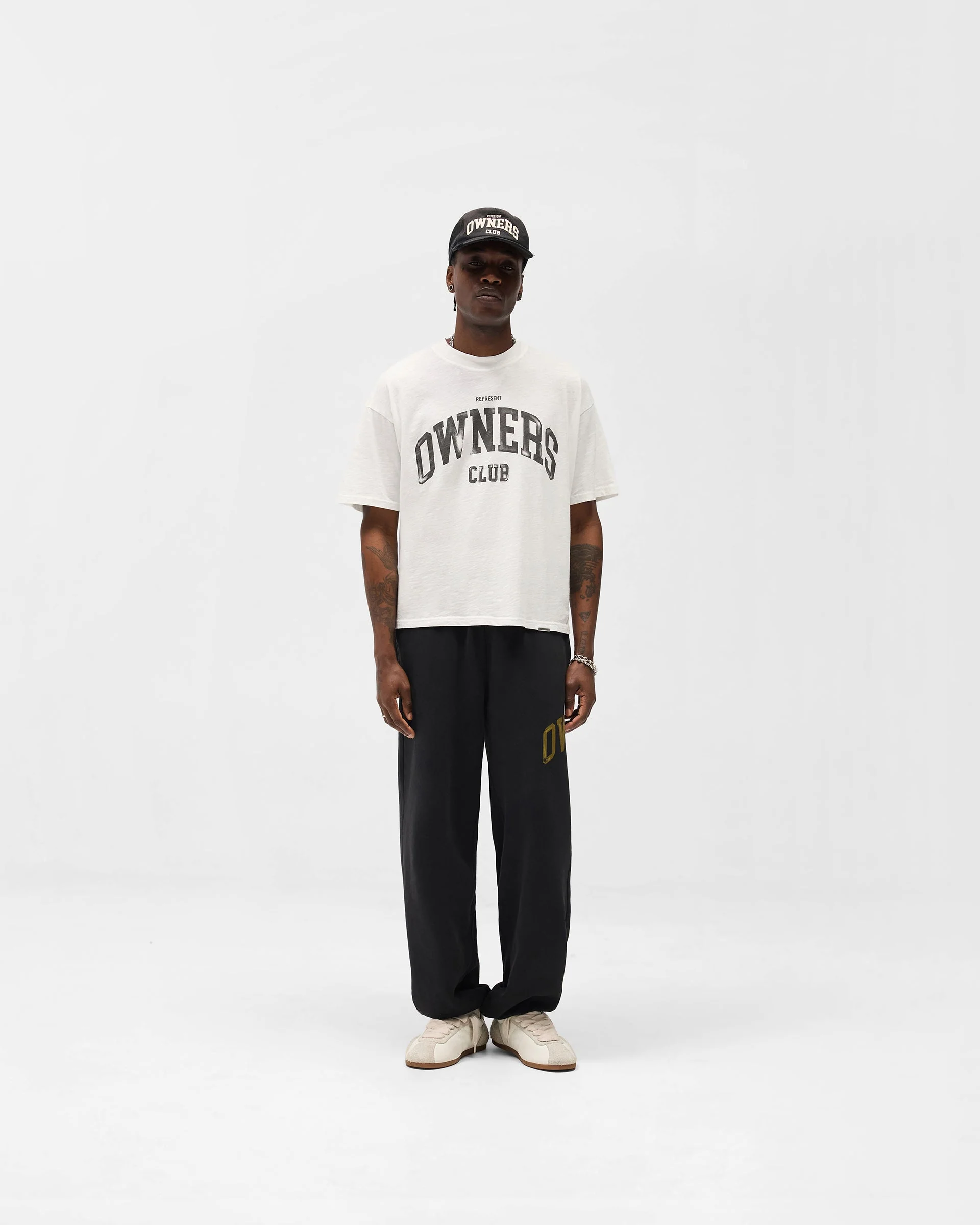 Represent Owners Club T-Shirt - Flat White - Image 7