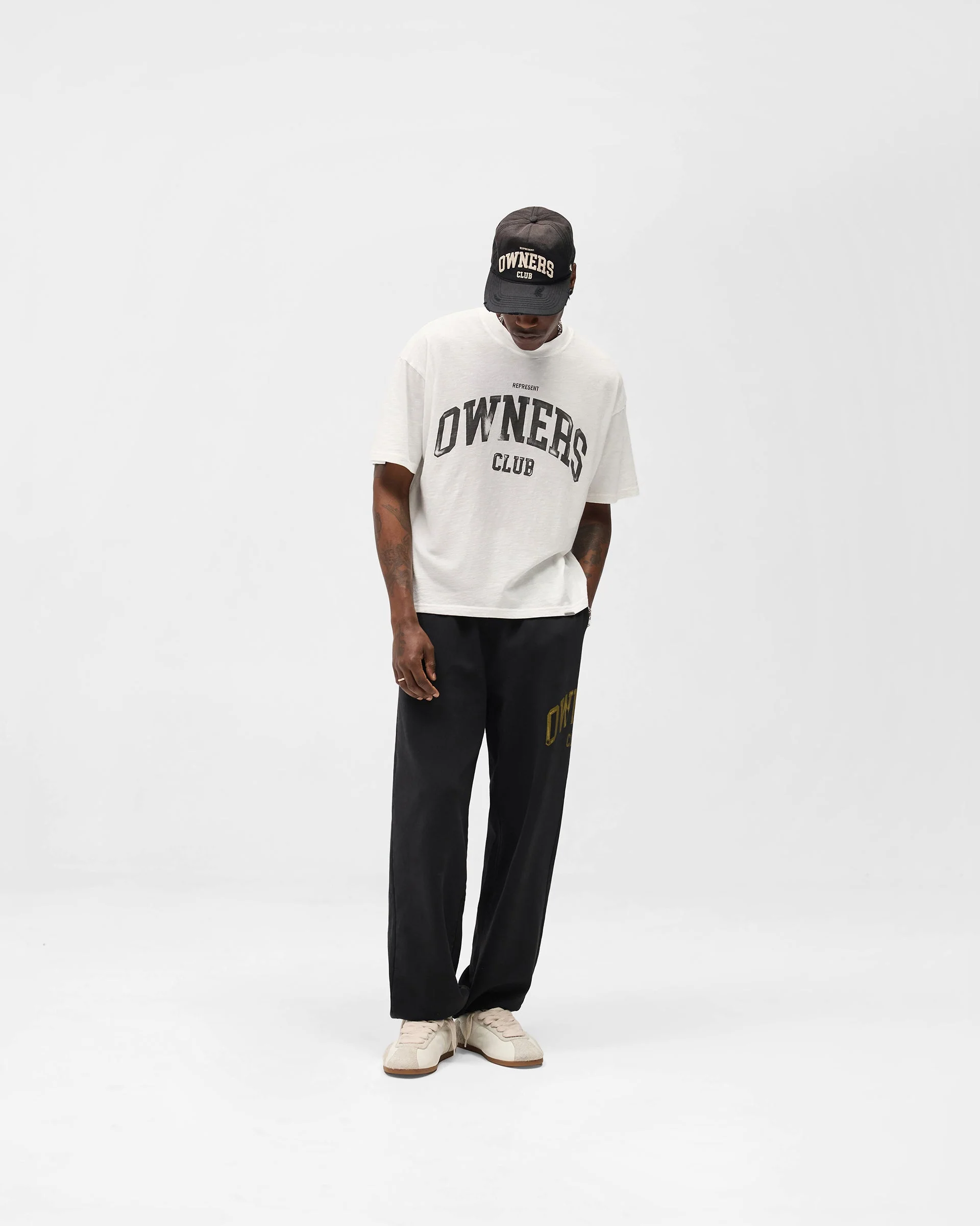 Represent Owners Club T-Shirt - Flat White - Image 8